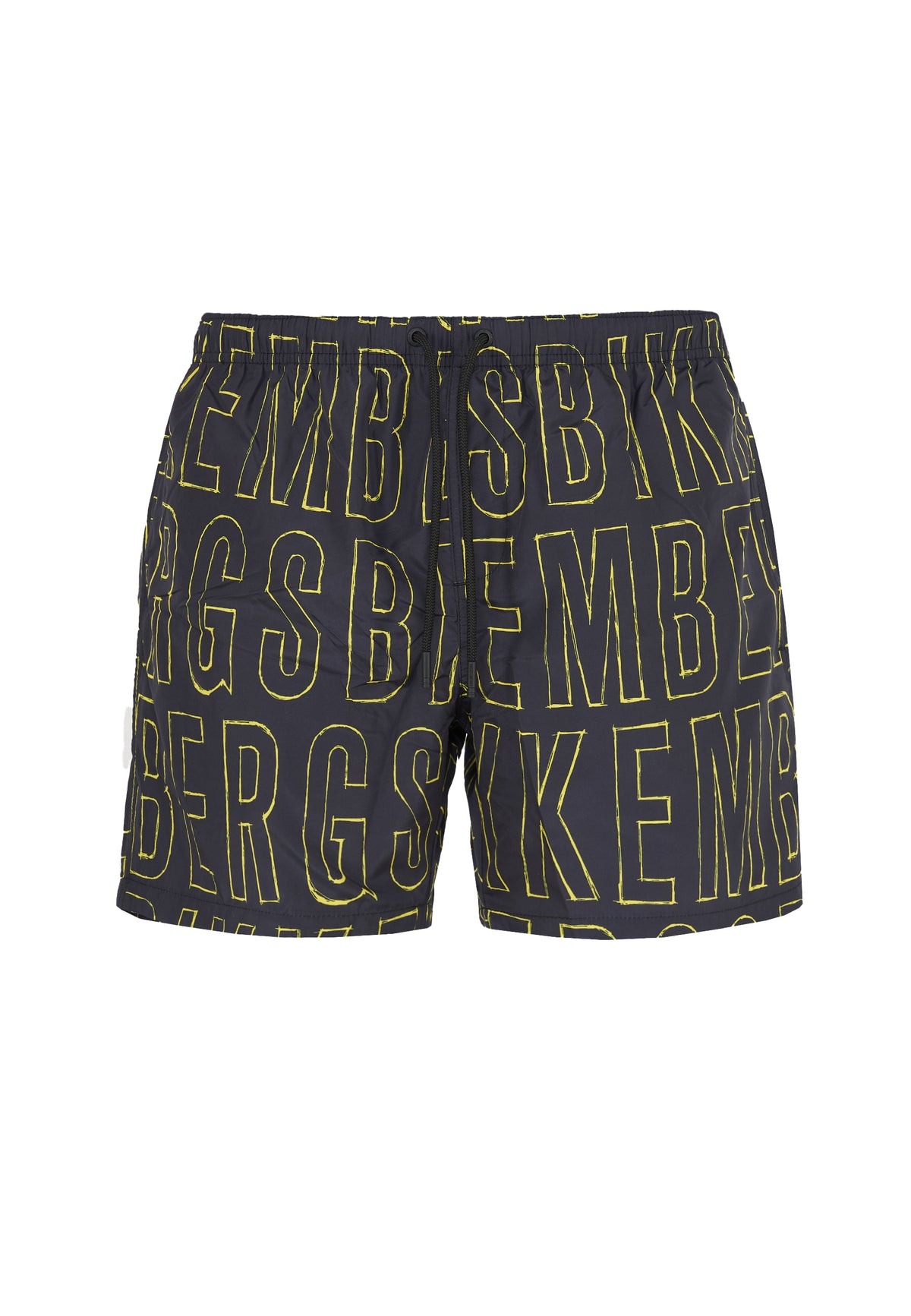 Boxer Mare Uomo Stampa Al Tratto Black