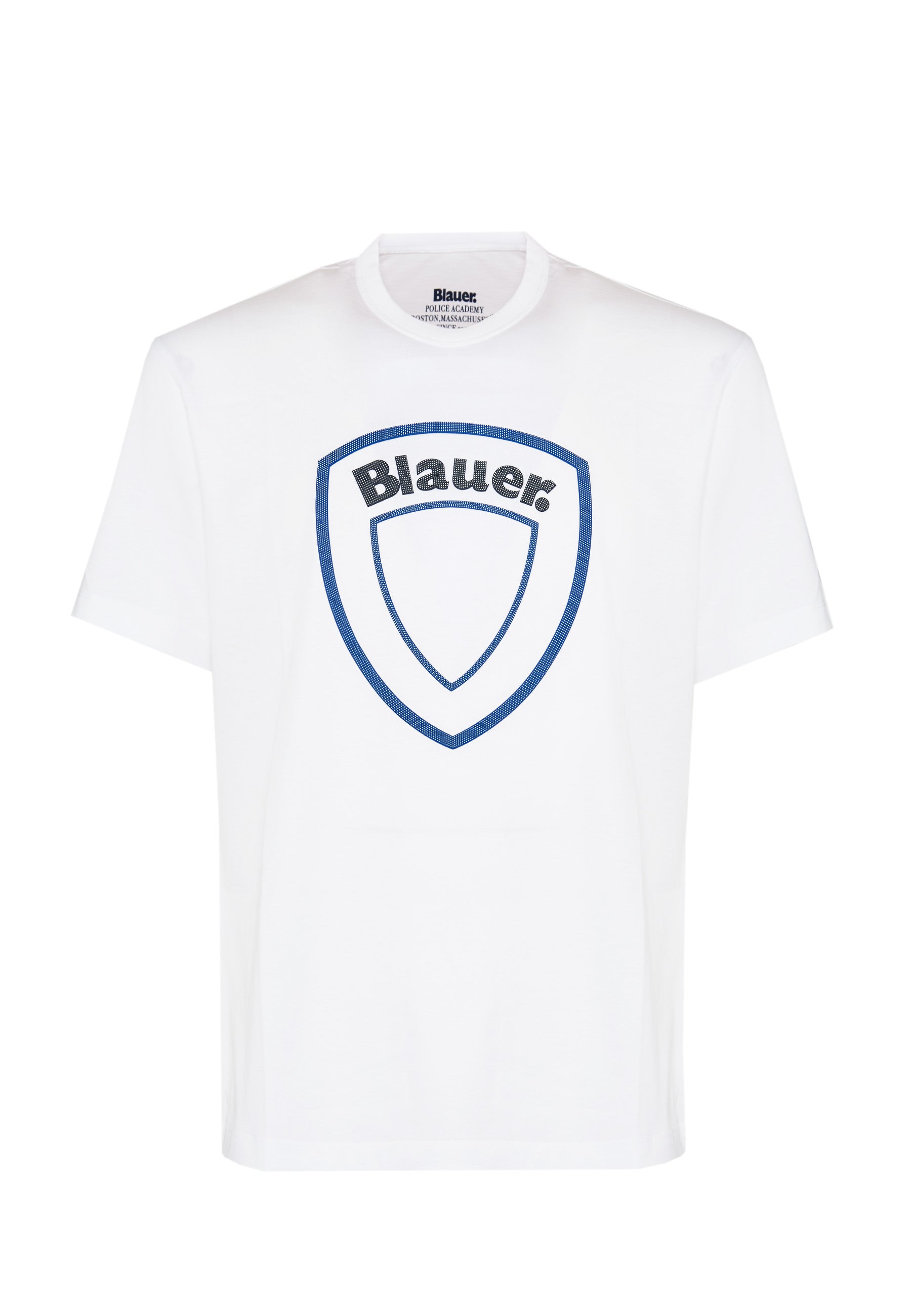 T-Shirt Scudo Grande Hallet Bianco Ottico