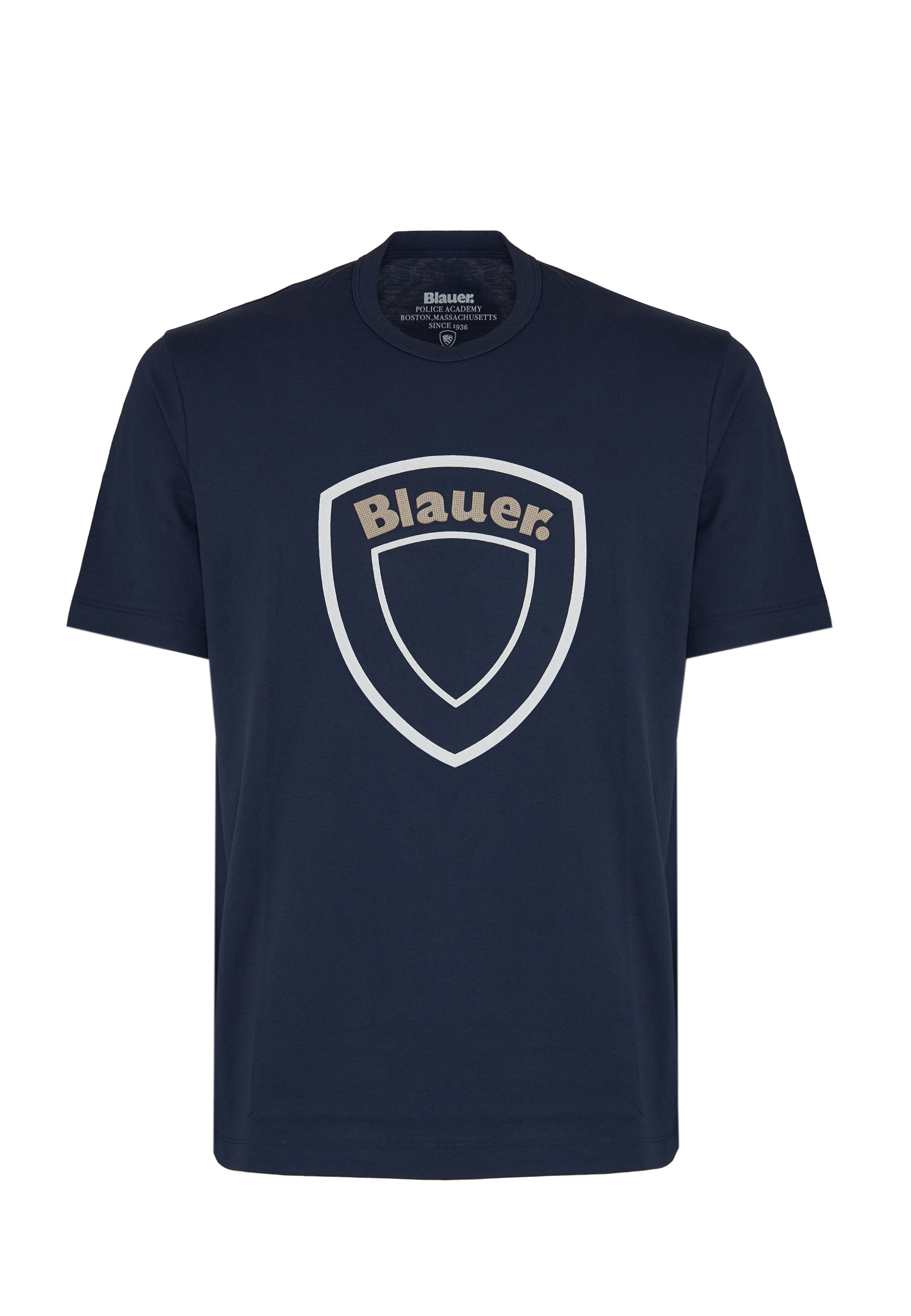 T-Shirt Scudo Grande Hallet Blu
