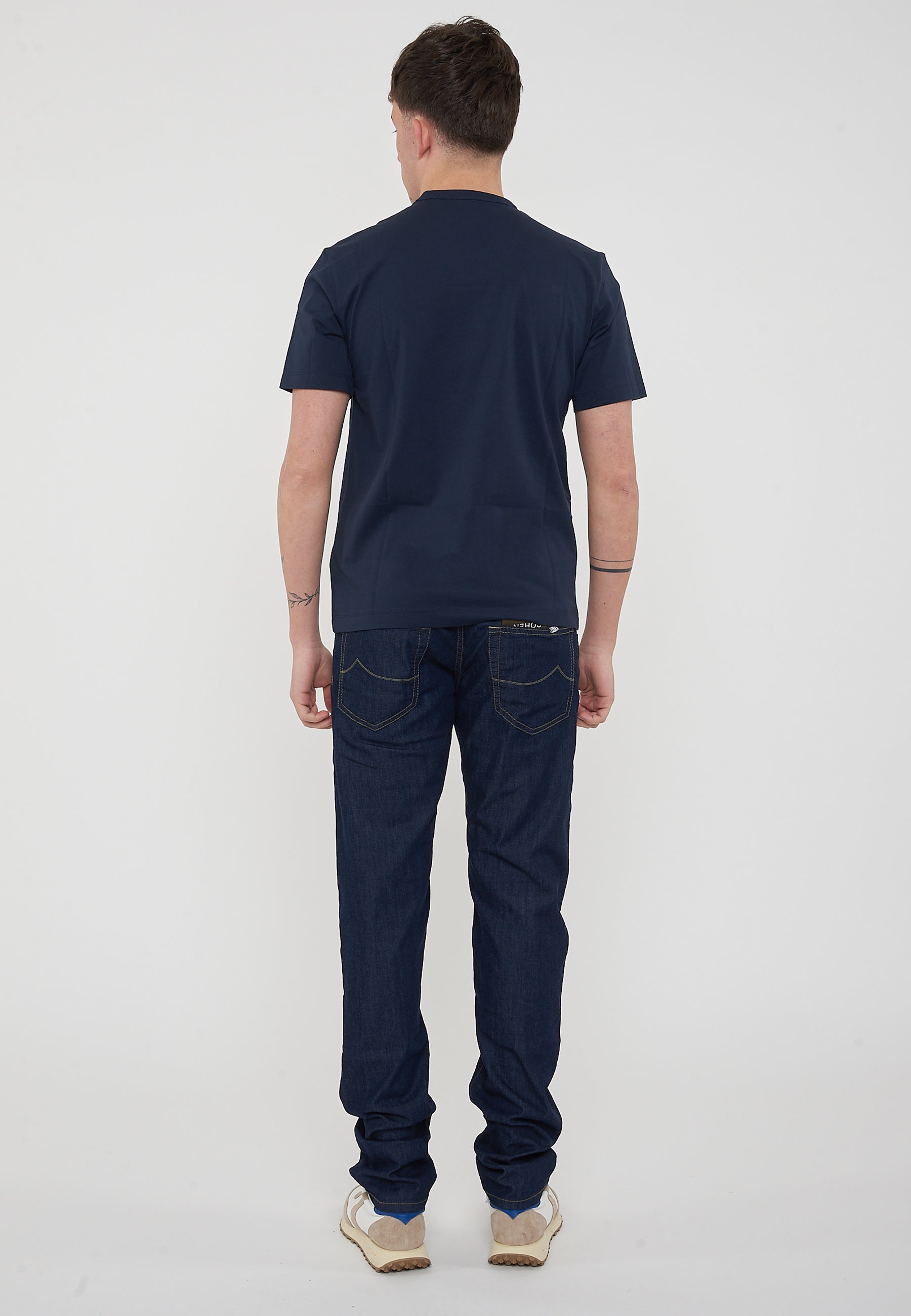 T-Shirt Scudo Grande Hallet Blu