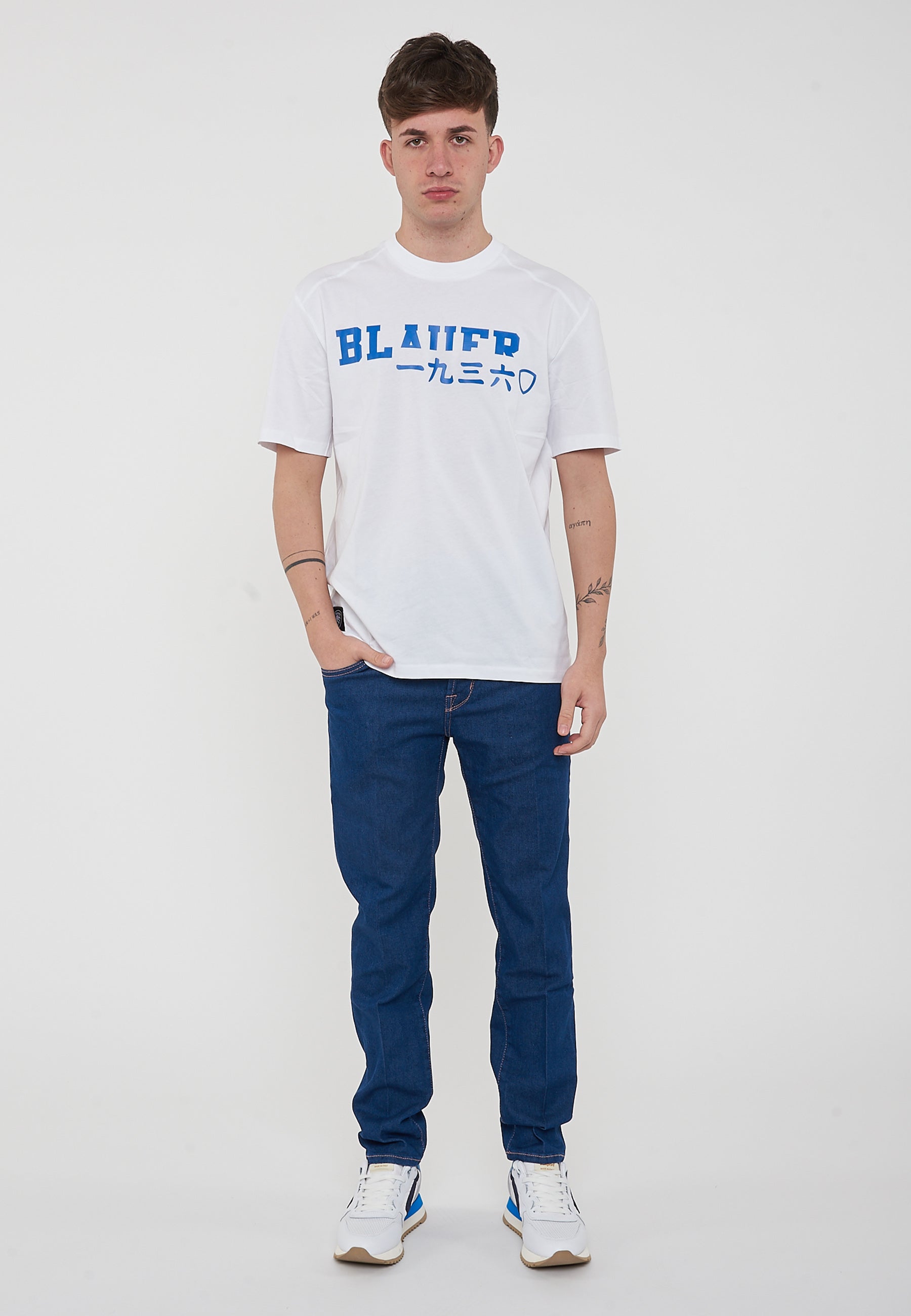 T-Shirt Japanese Locust Bianco Ottico