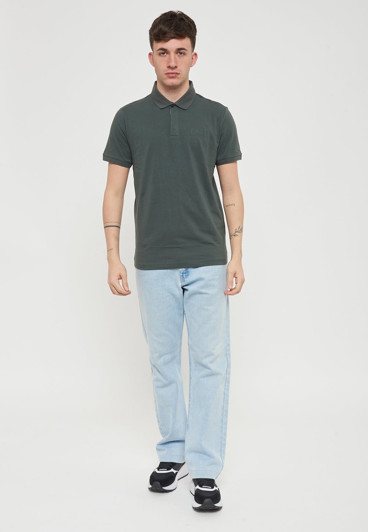Visibility Stretch Cotton Jersey Polo Shirt Urban Chic