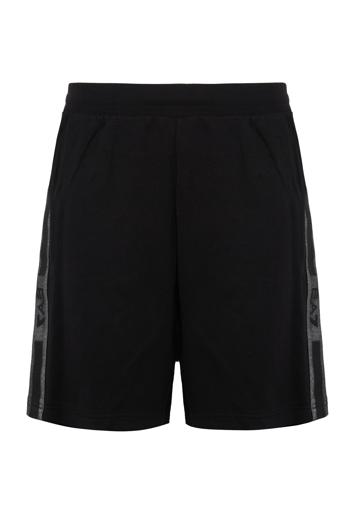 Bermuda Logo Series In Misto Cotone Black