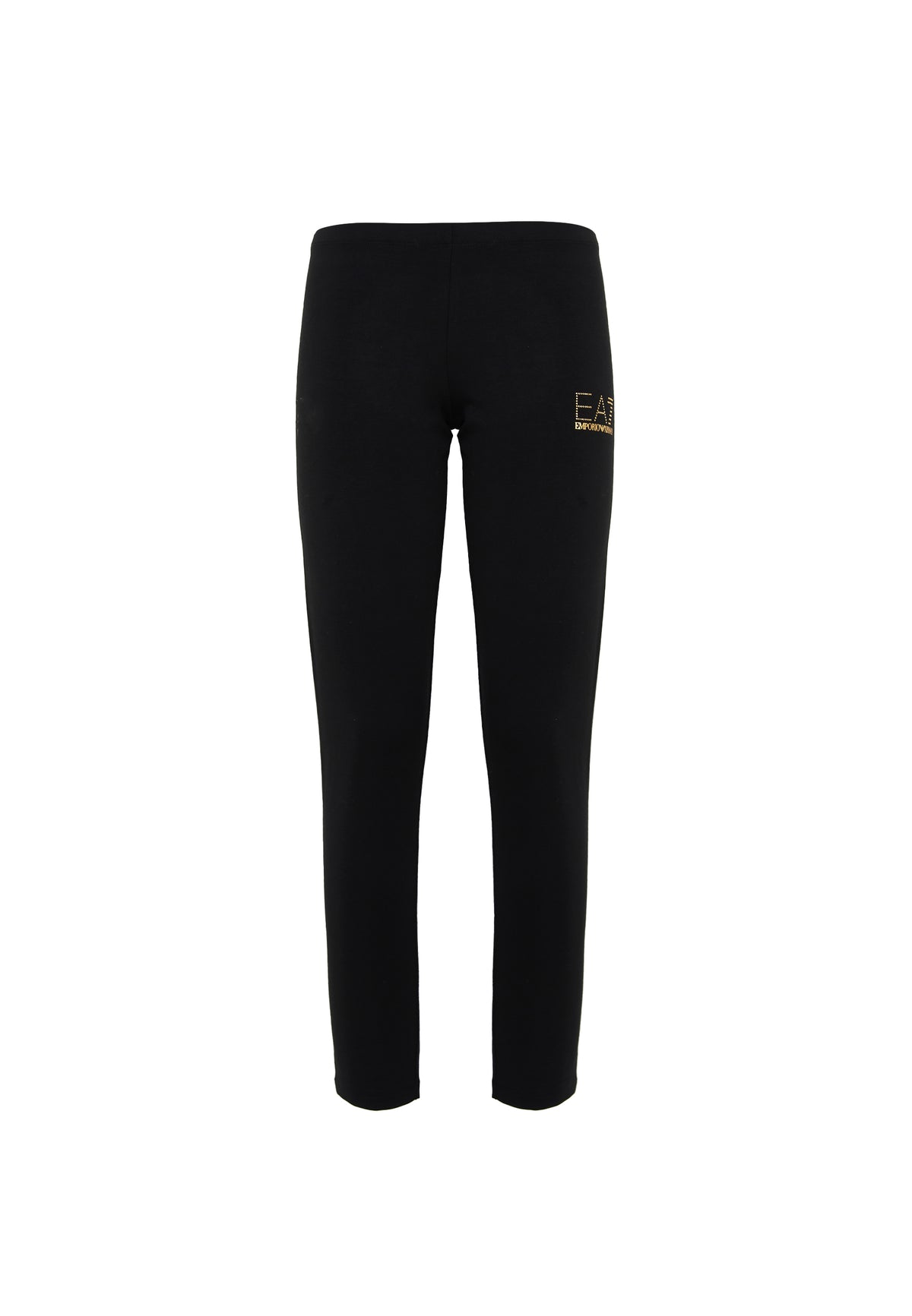 Leggings Evolution In Jersey Di Cotone Stretch Black<BR/>