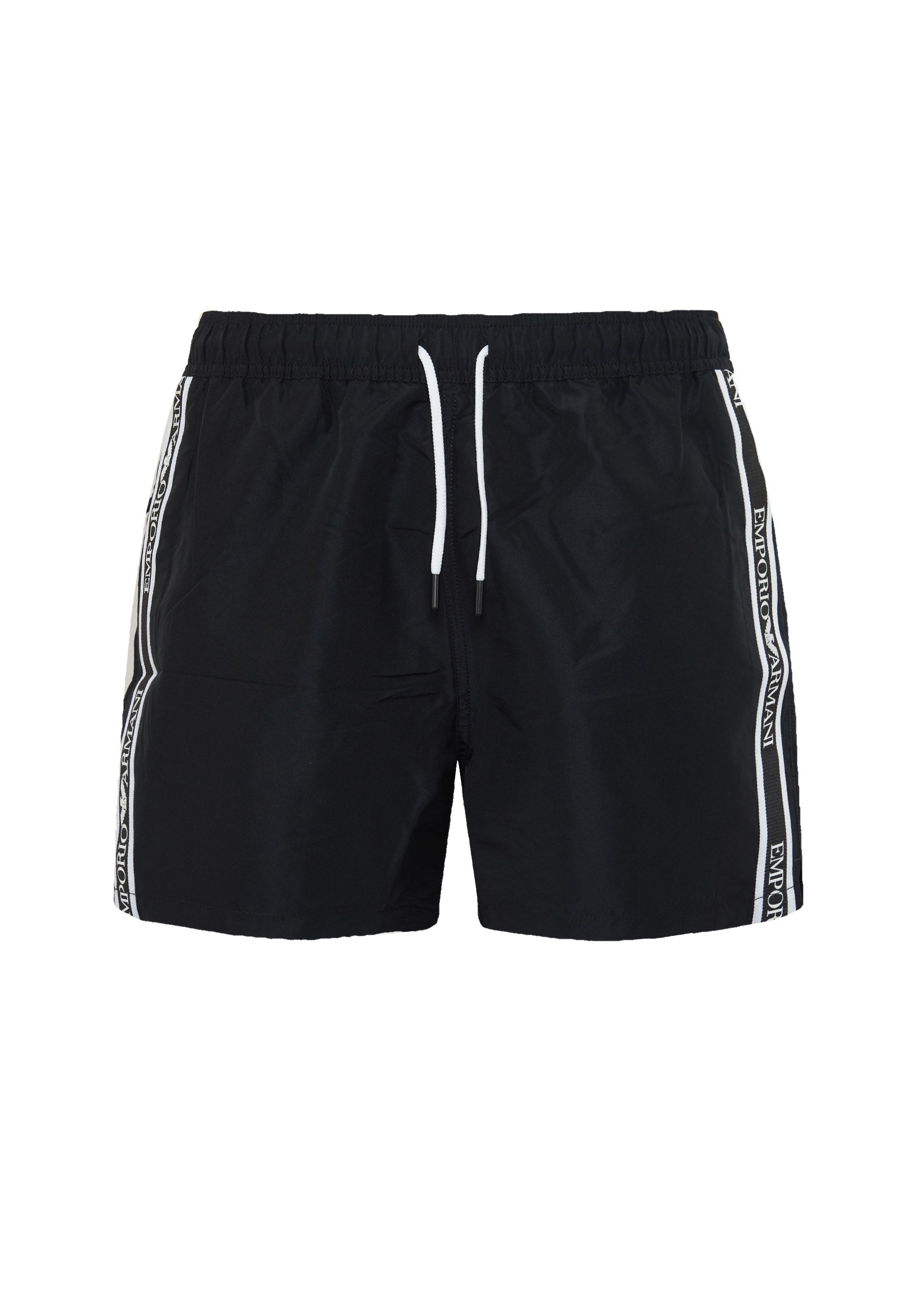 Costume shorts in tessuto riciclato logo bold ASV Black