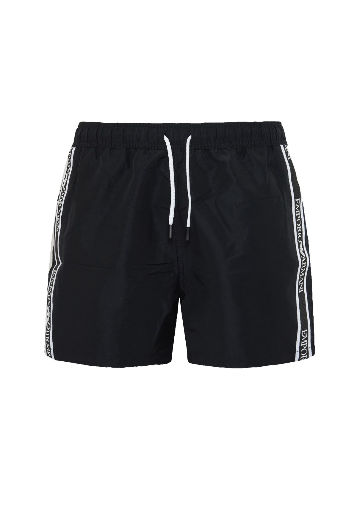 Costume shorts in tessuto riciclato logo bold ASV Black