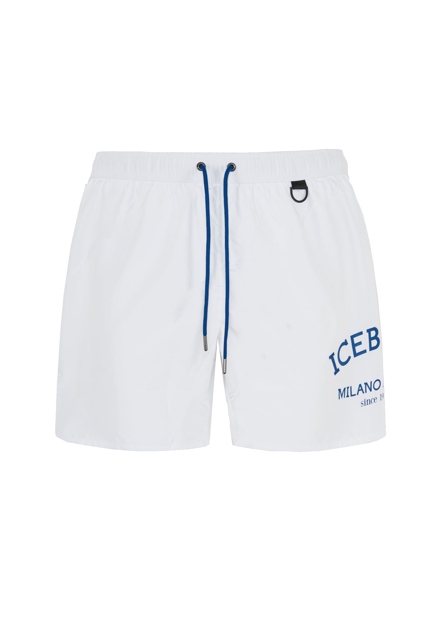 Boxer Uomo da Bagno Con Logo White