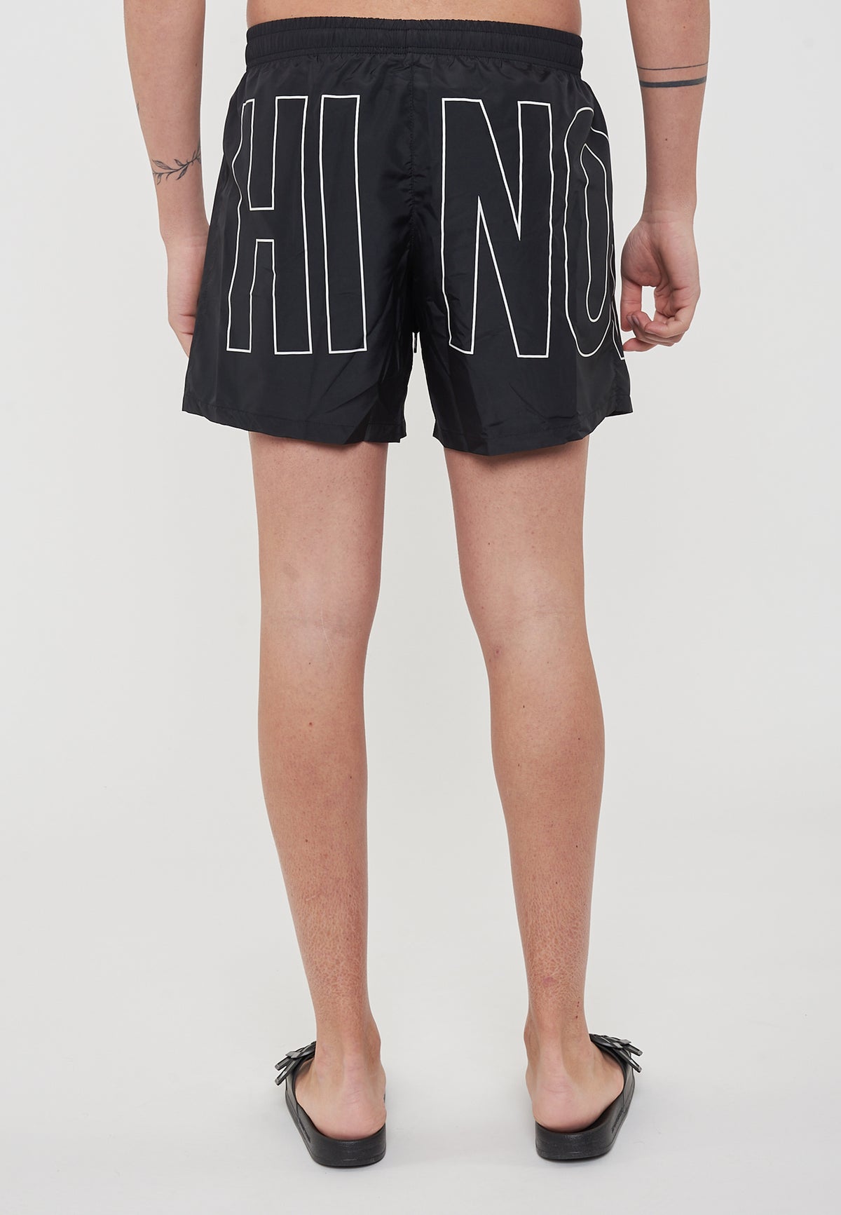 Boxer Mare Rubber Logo Nero