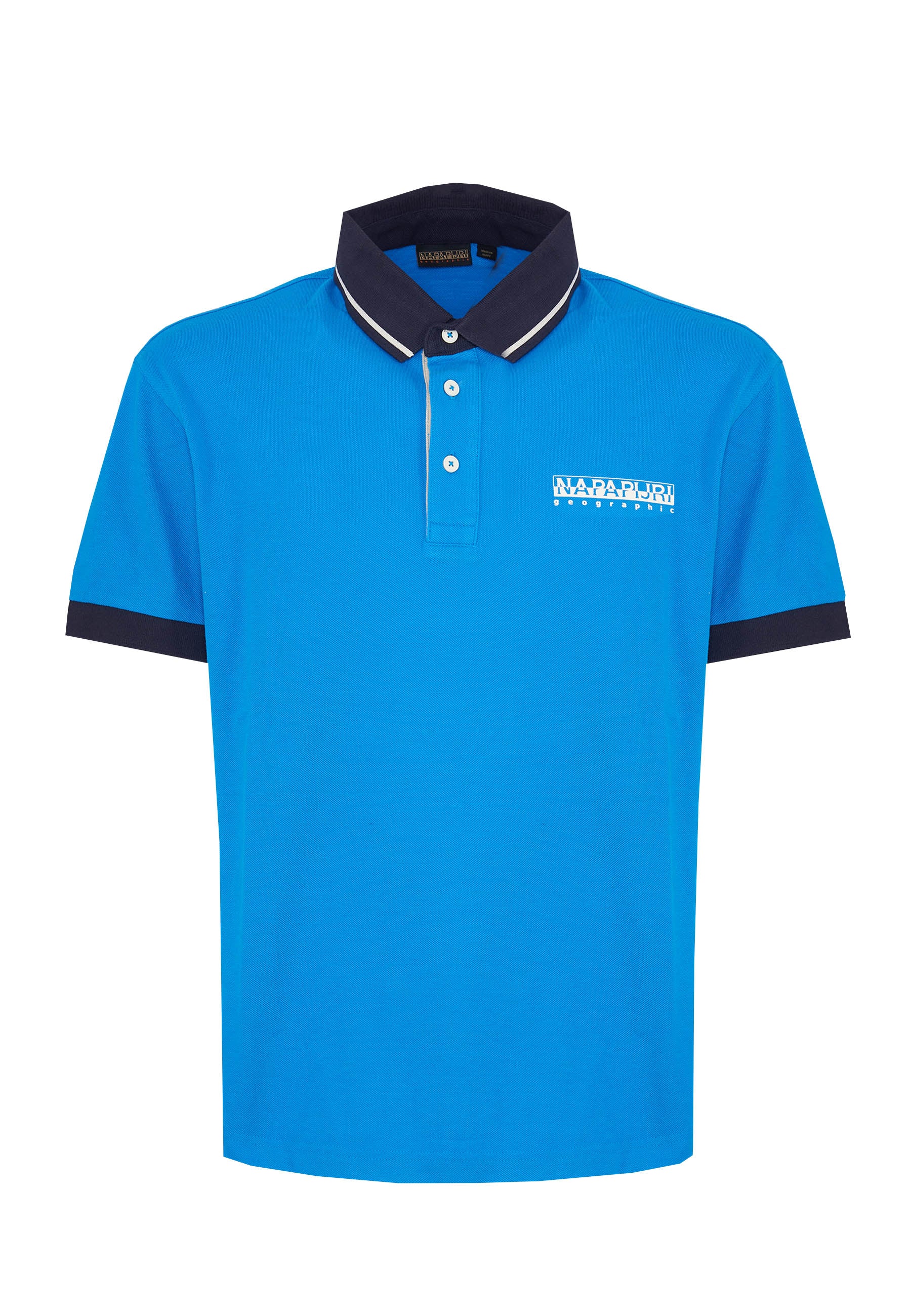Polo a Maniche Corte Zeri French Blue