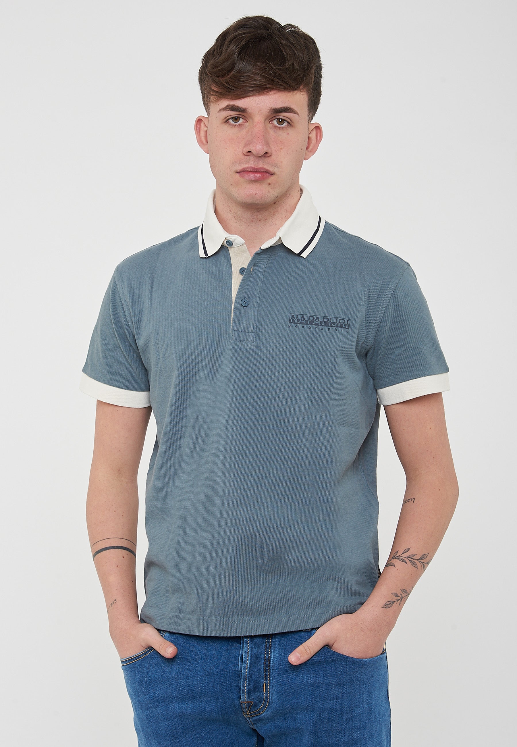 Polo a Maniche Corte Zeri Stormy Weat