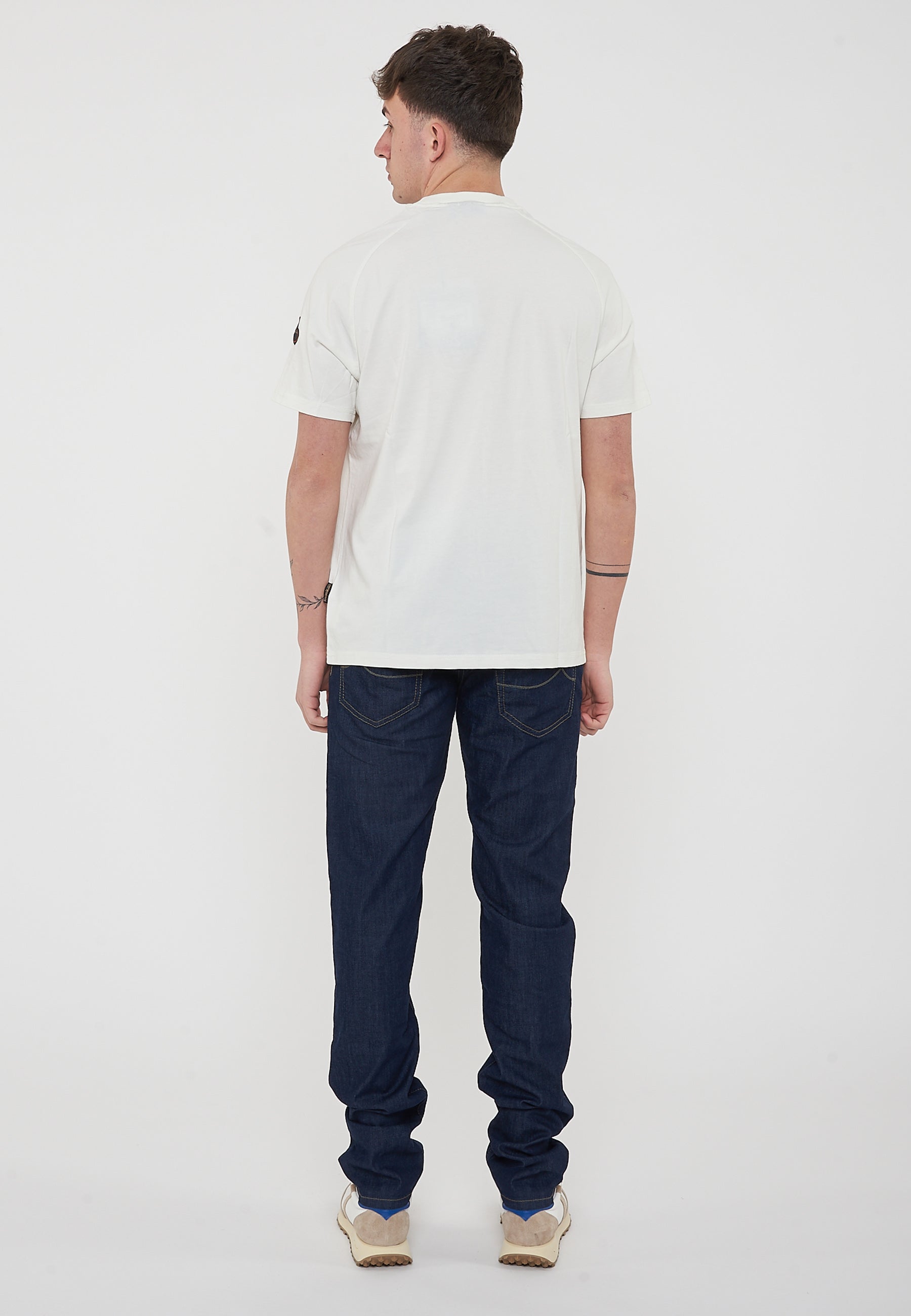 T-Shirt a Maniche Corte Ambra White Heron