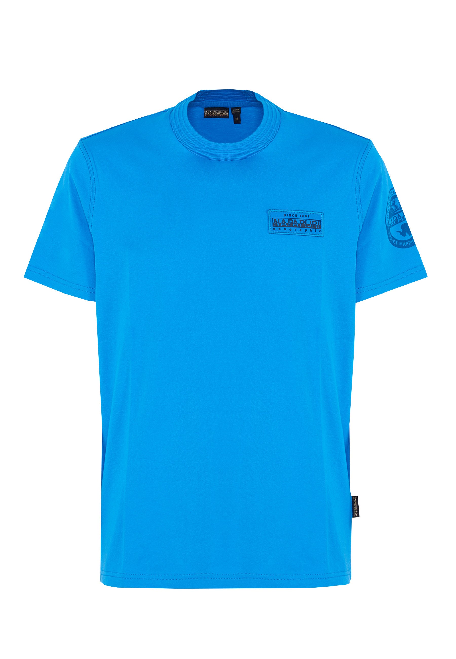 T-Shirt a Maniche Corte Amundsen French Blue