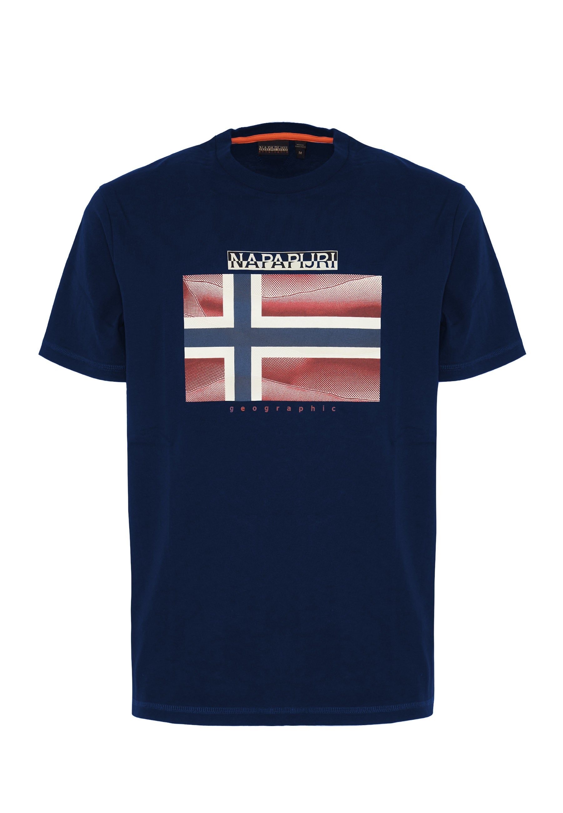 T-Shirt a Maniche Corte Lari Blu Marine