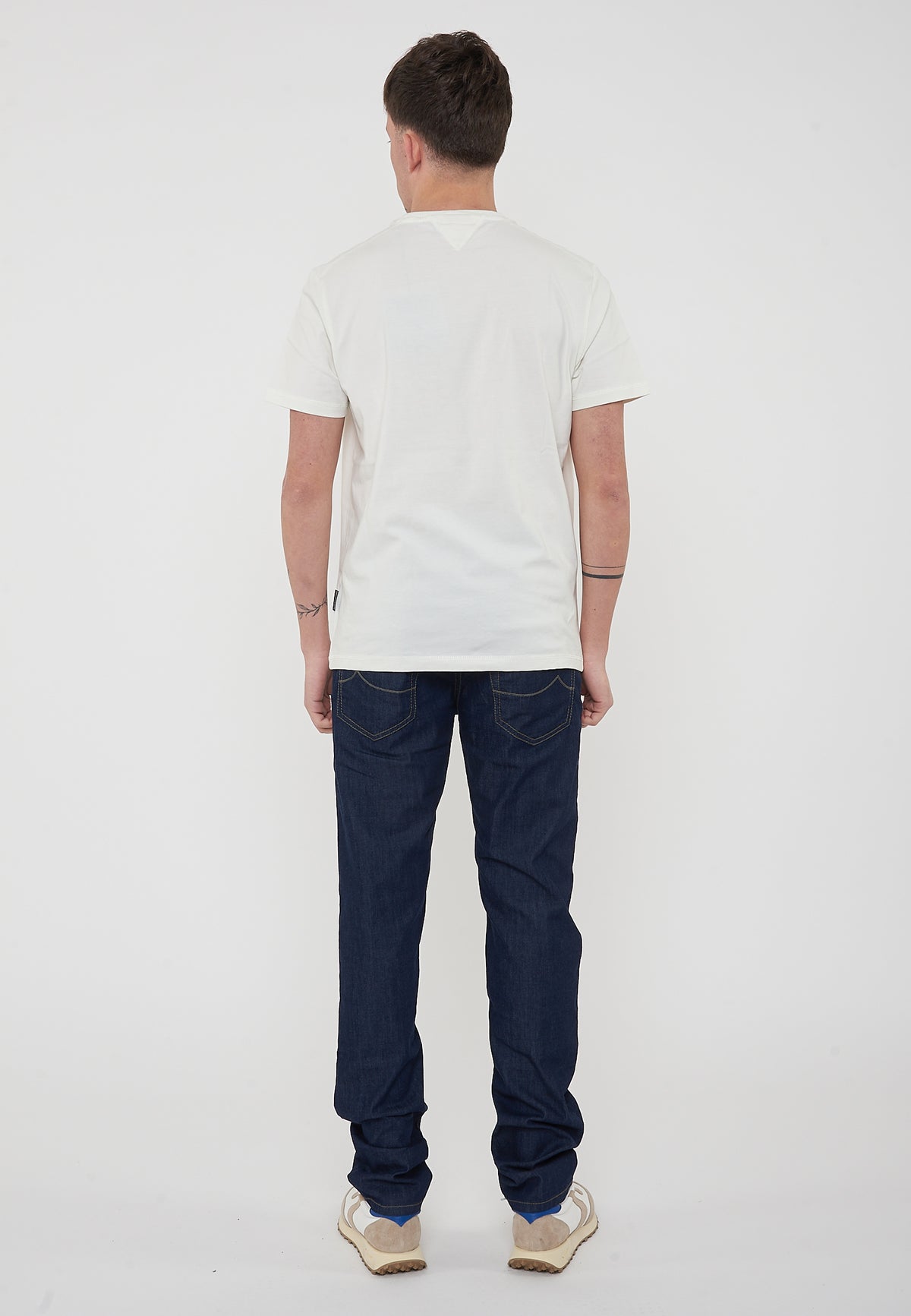 Lari Short Sleeve T-Shirt White Heron