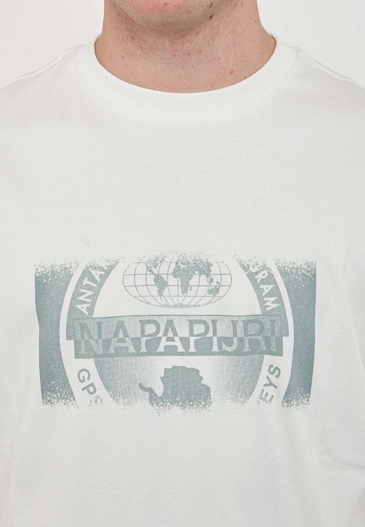 Short Sleeve T-Shirt White Heron