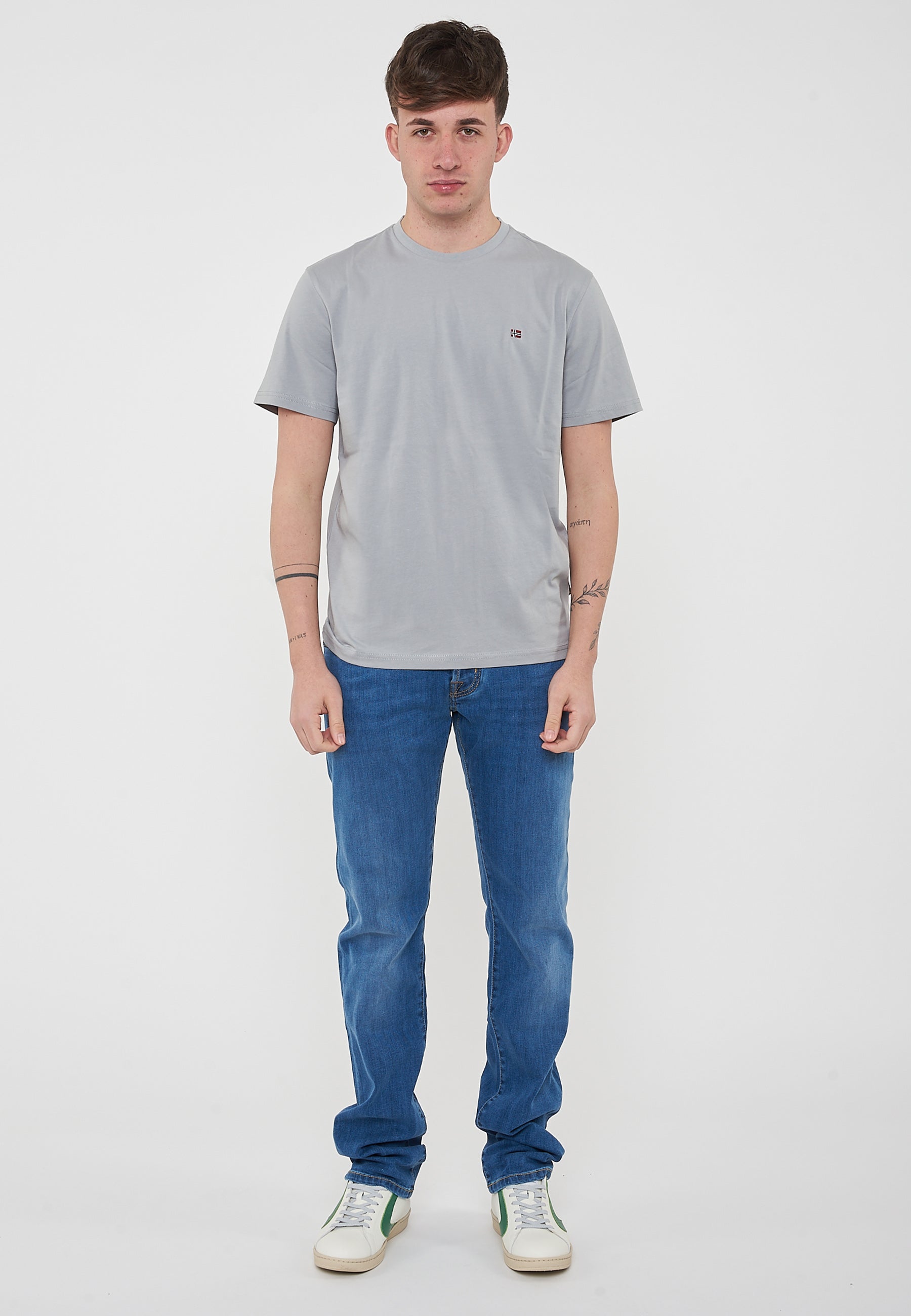 T-Shirt a Maniche Corte Estiva Ultimate Gray