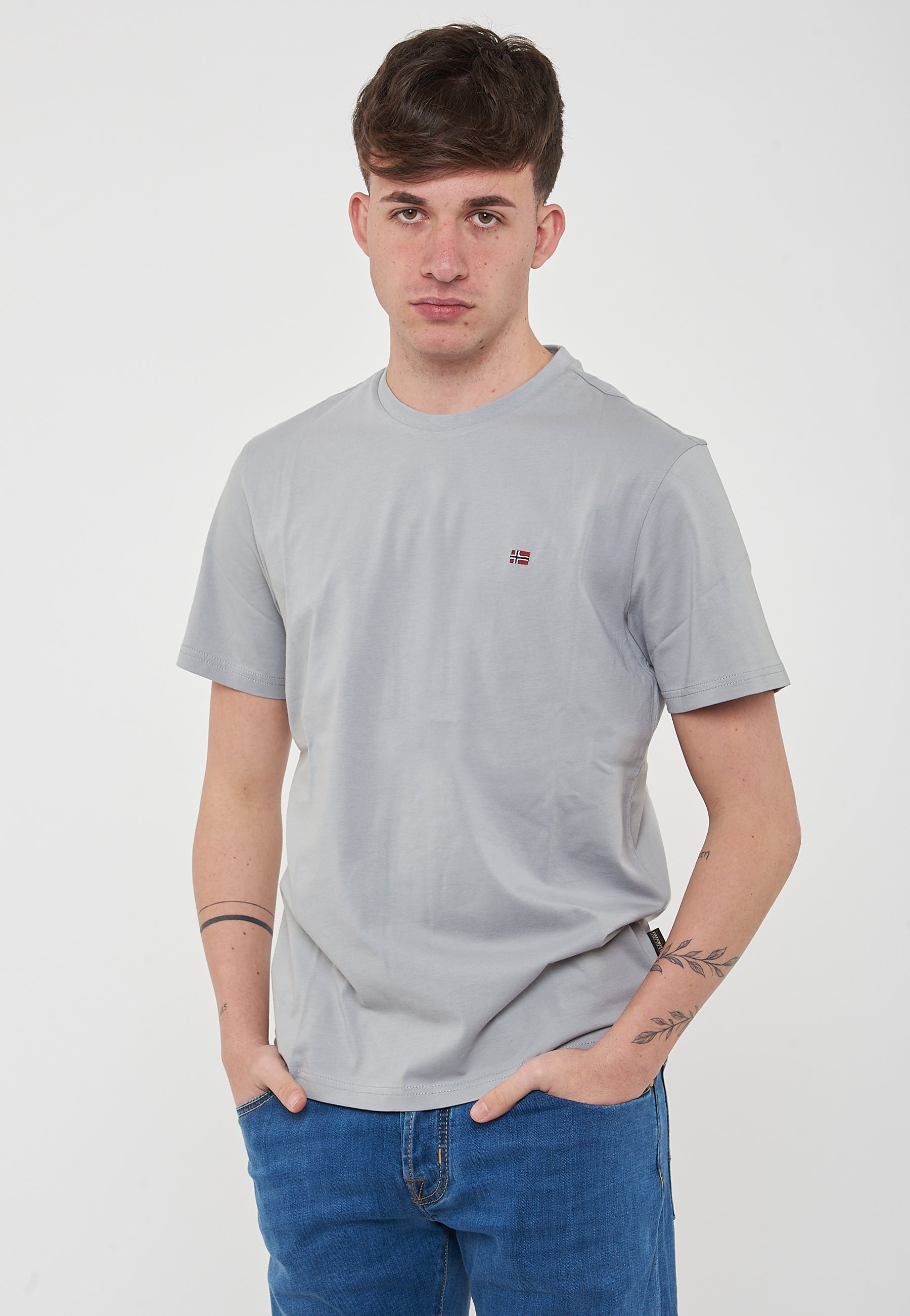 T-Shirt a Maniche Corte Estiva Ultimate Gray