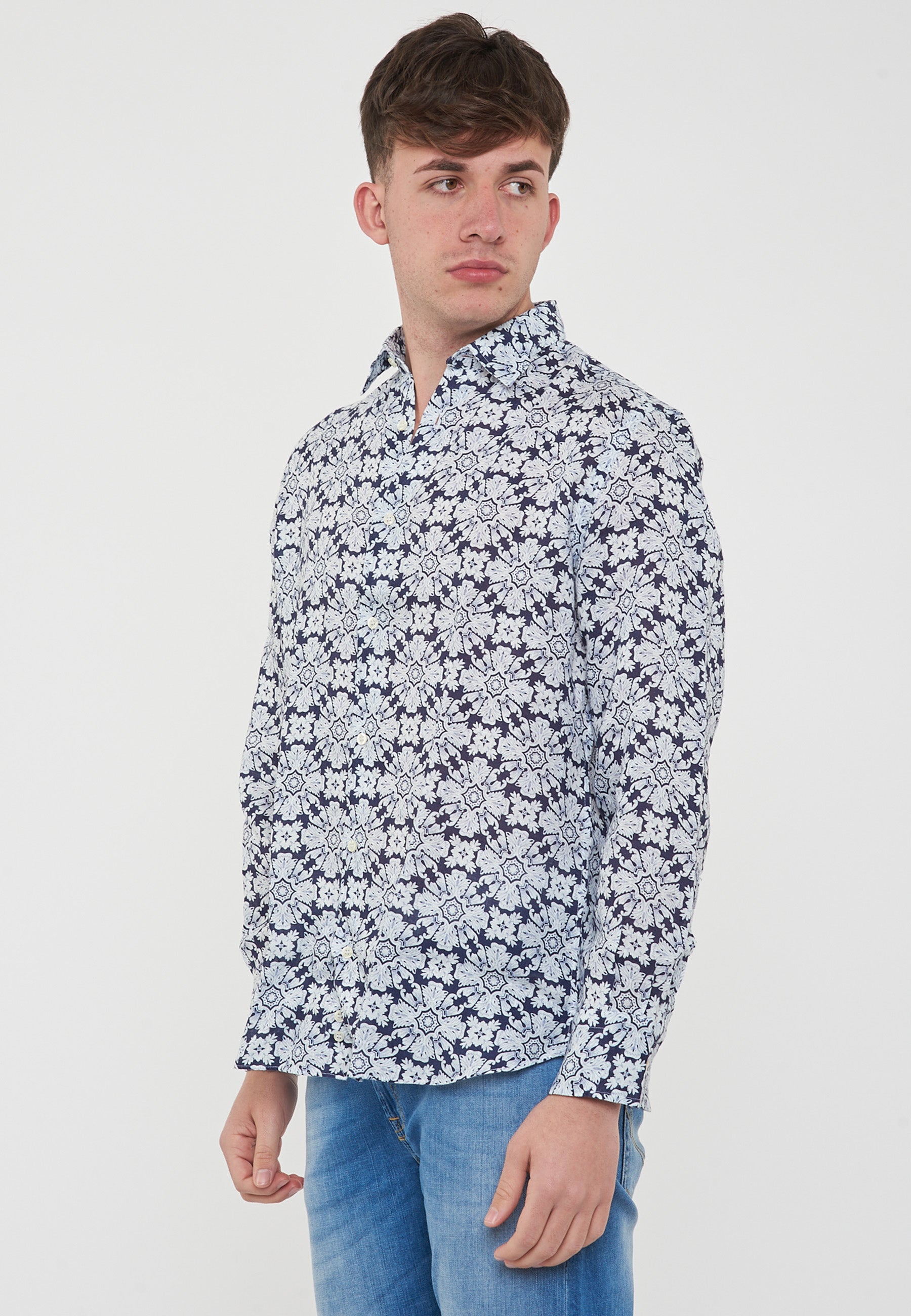 Camicia Lino Casuzze V1