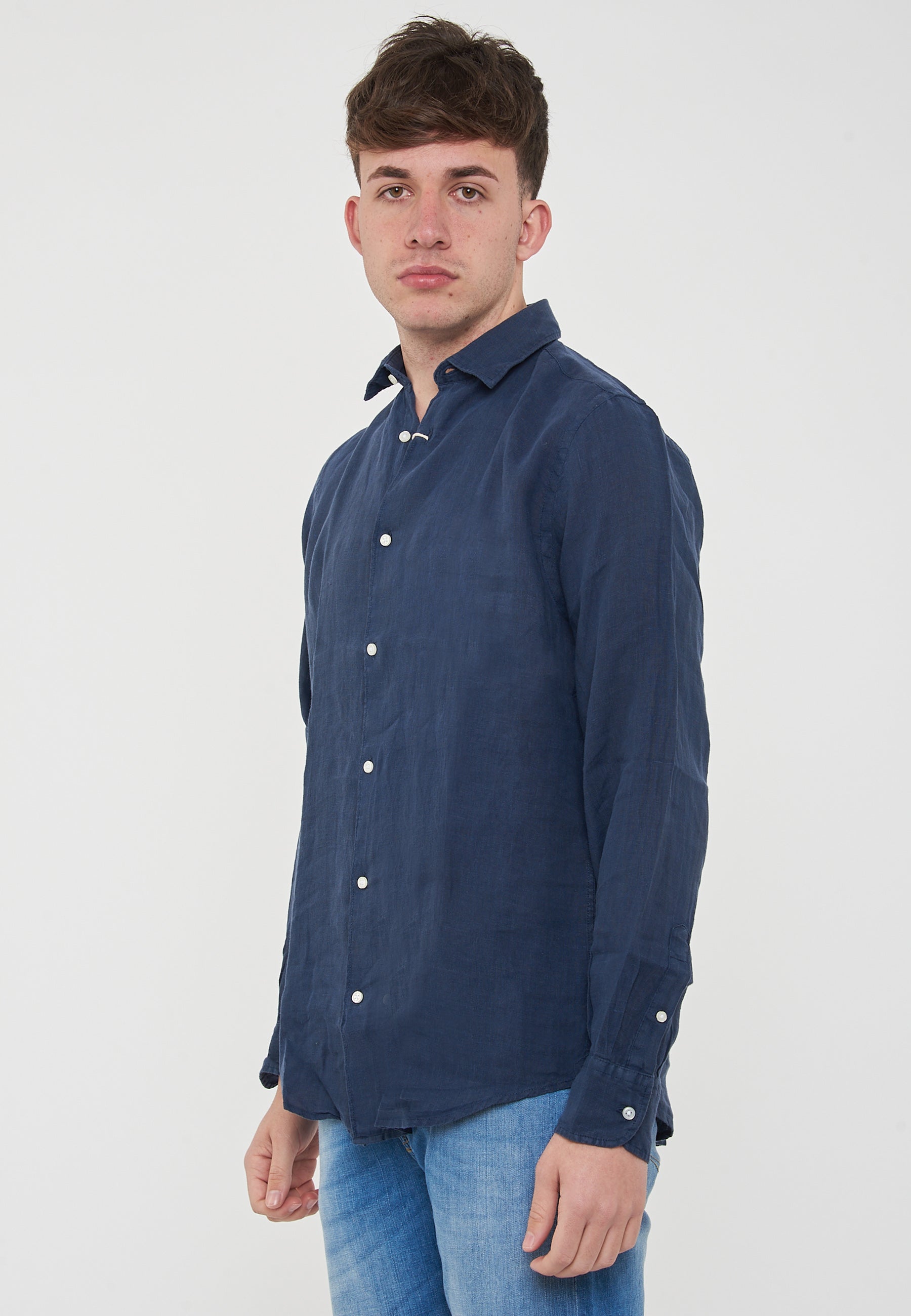 Camicia Lino Spiaggia Stromboli