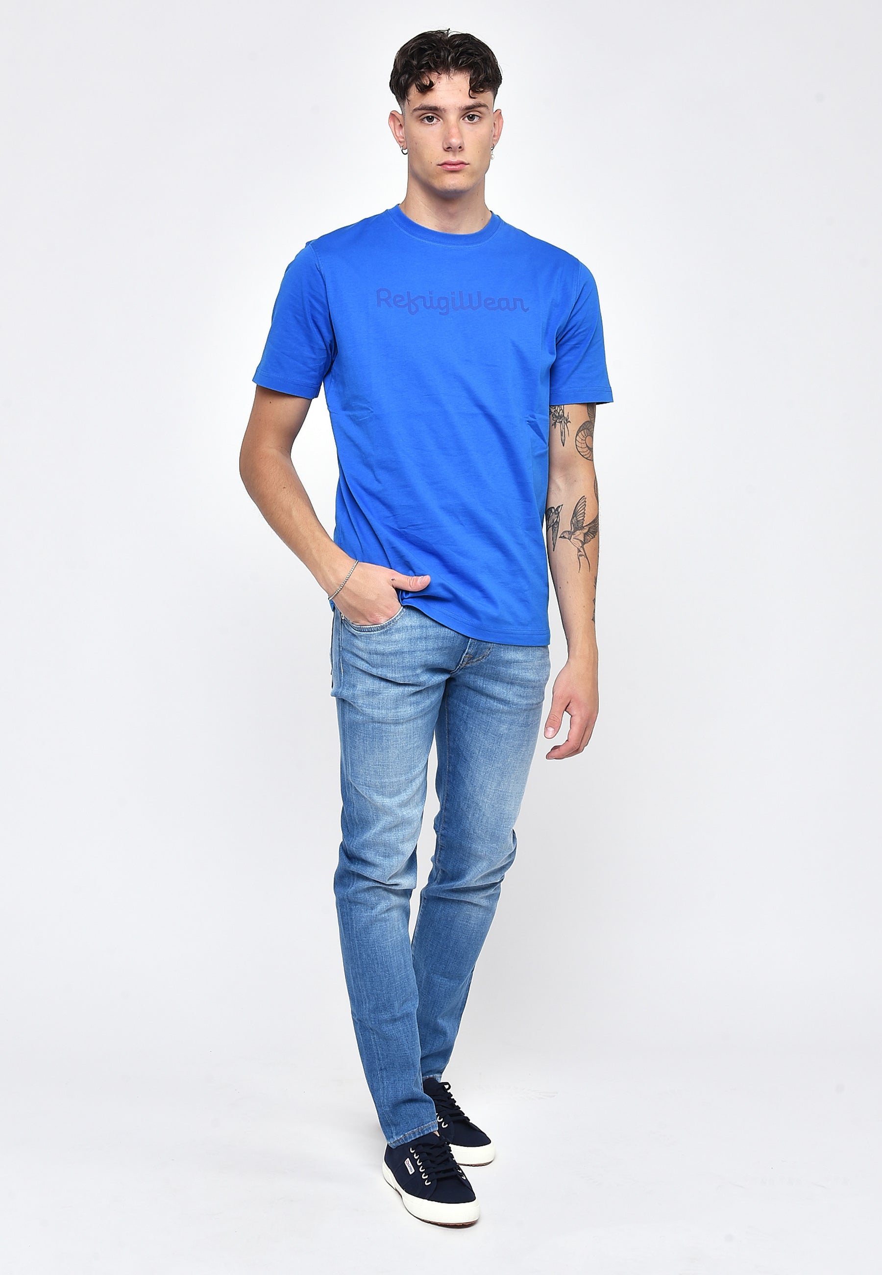 T-Shirt Memphis Indigo Bunting