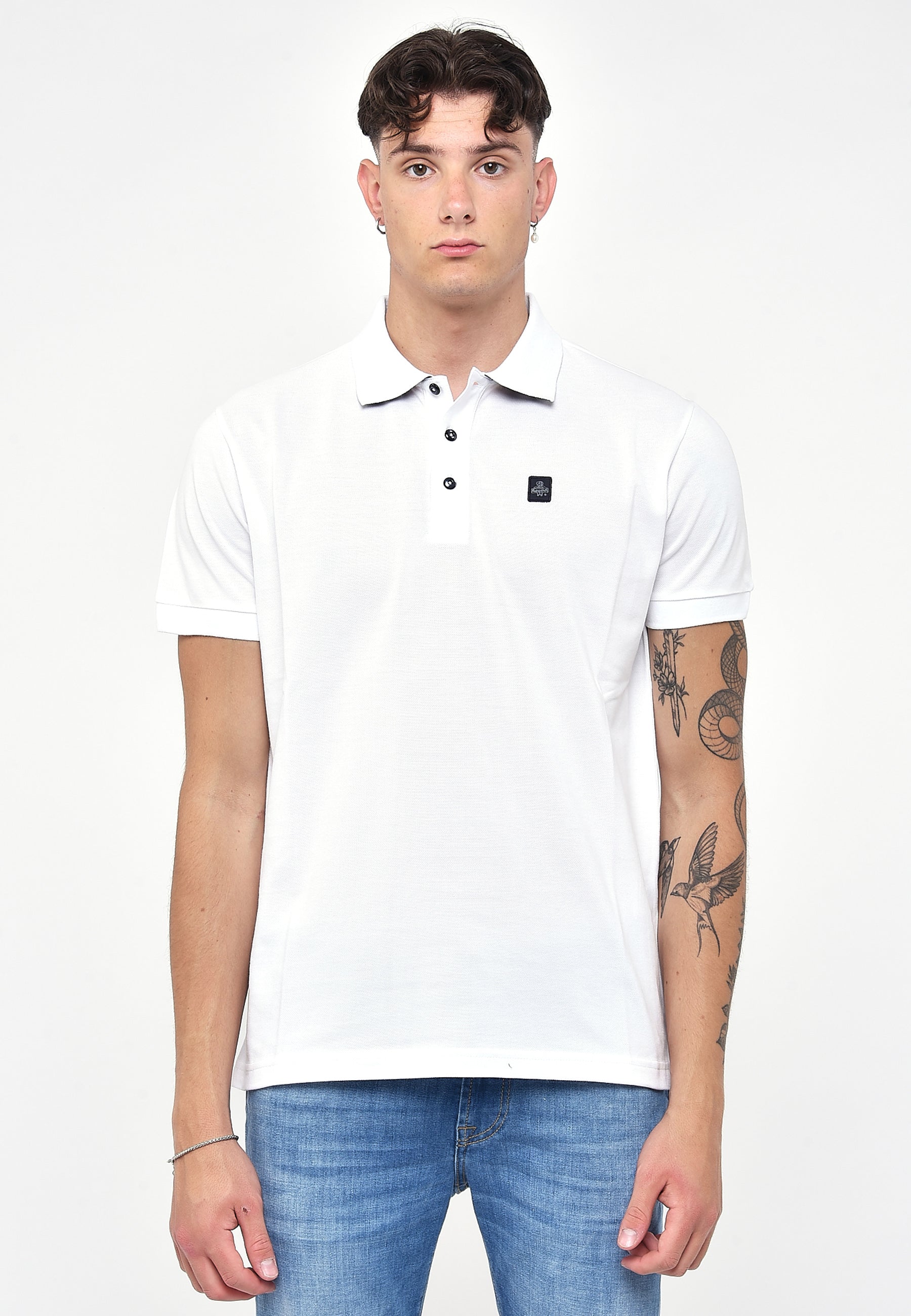 Polo New Main Bianco