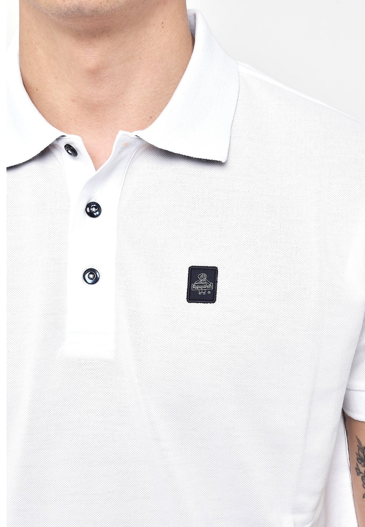 Polo New Main Bianco