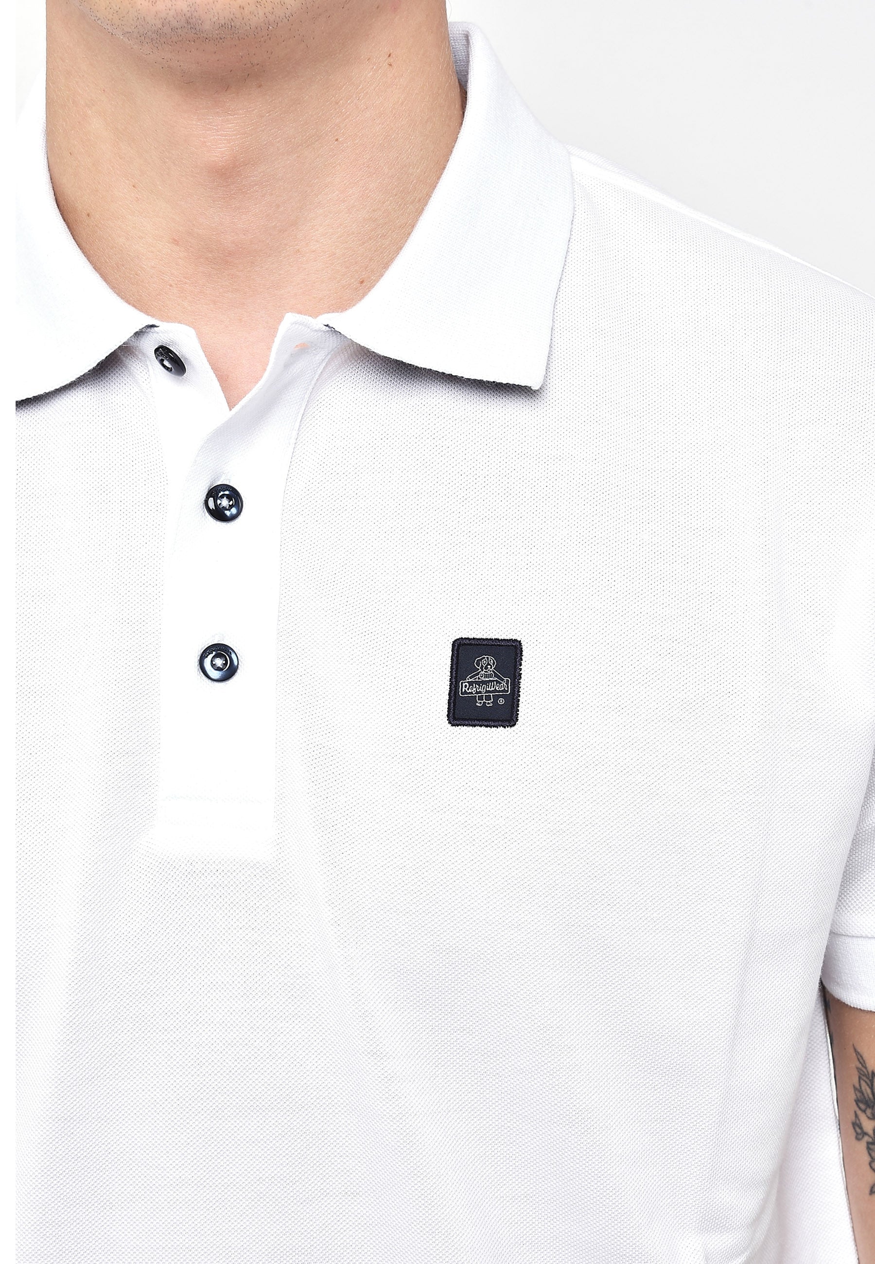 Polo New Main Bianco