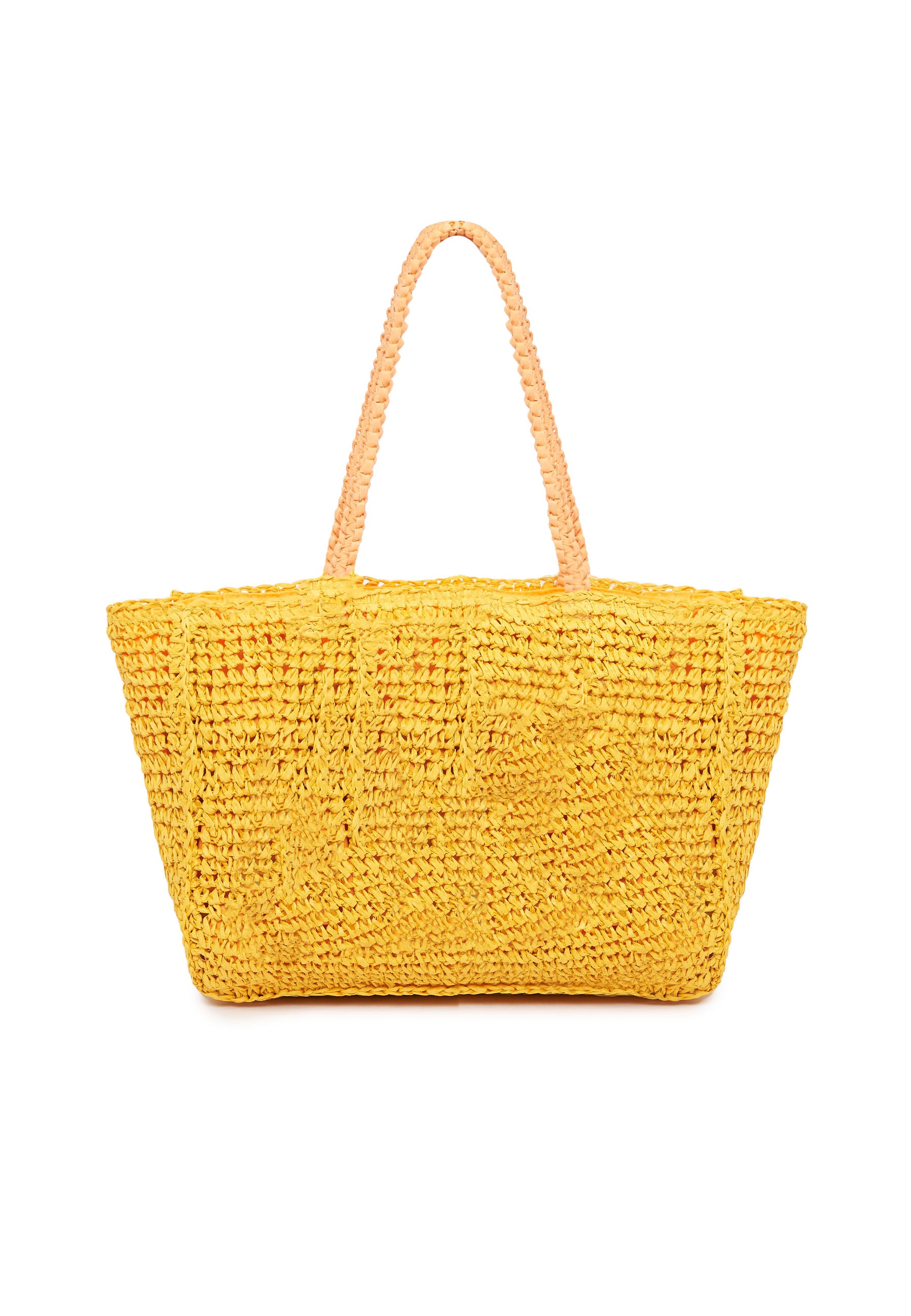 Wina - Shopping Bag In Paper Straw Maracuja
