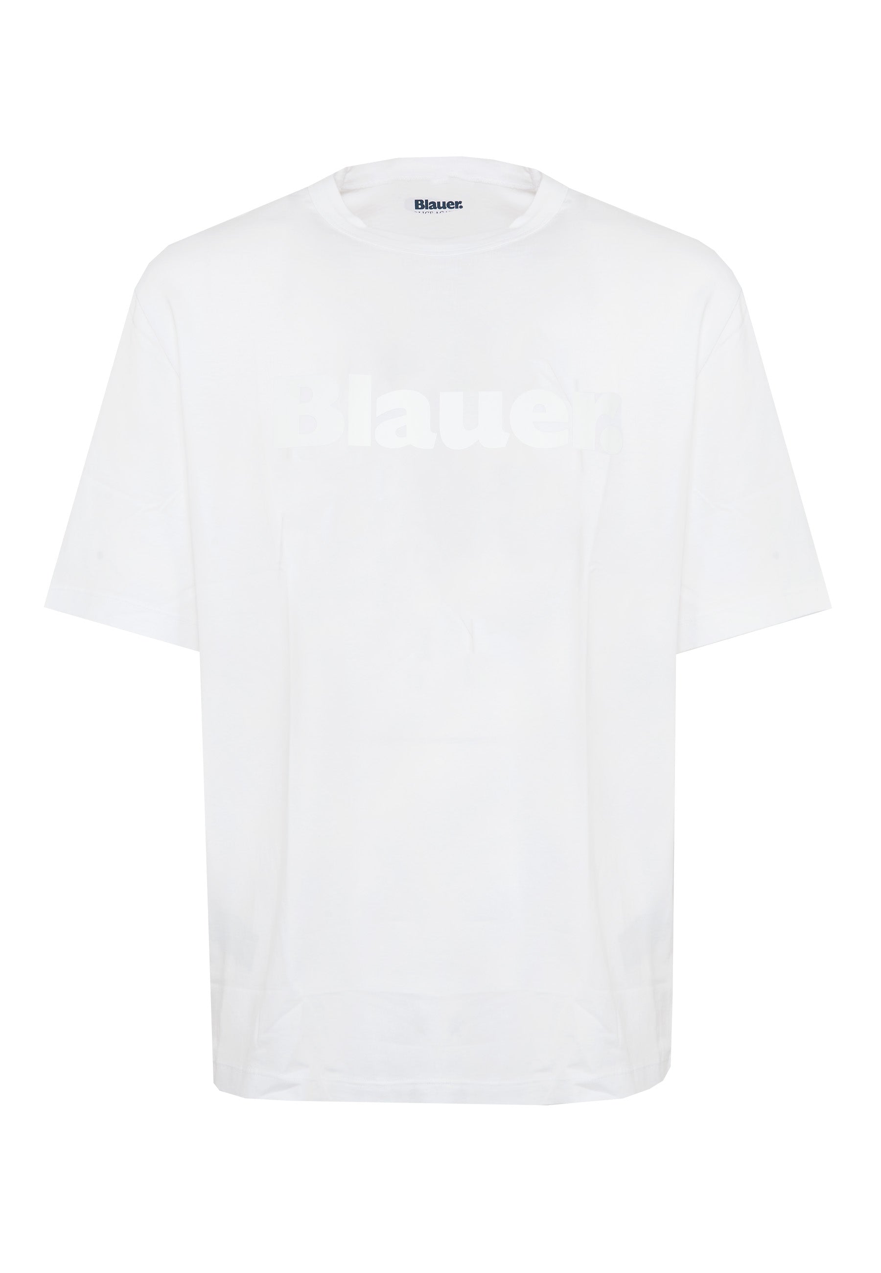 T-Shirt In Tono Bourn Bianco Ottico