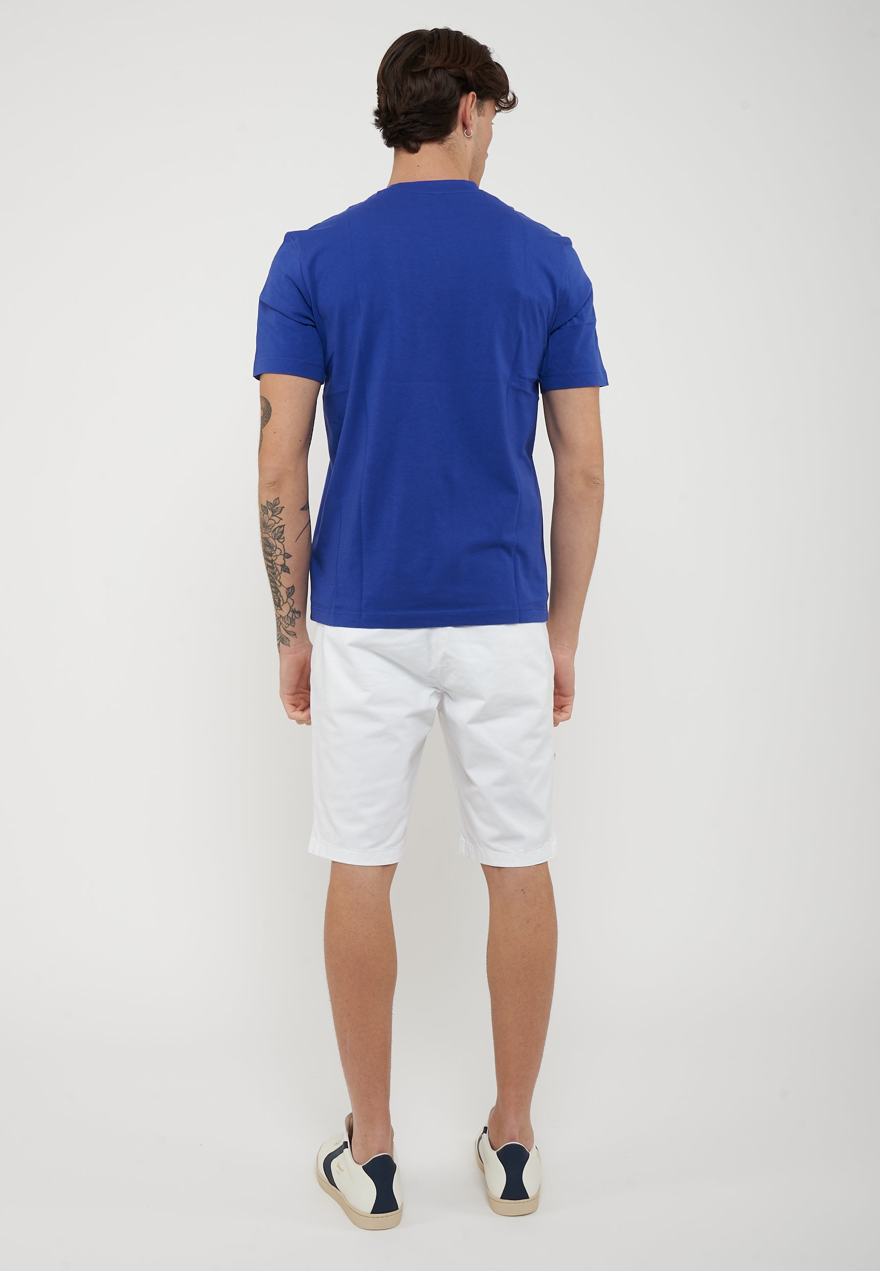 T-Shirt Ernst Blu Clematide