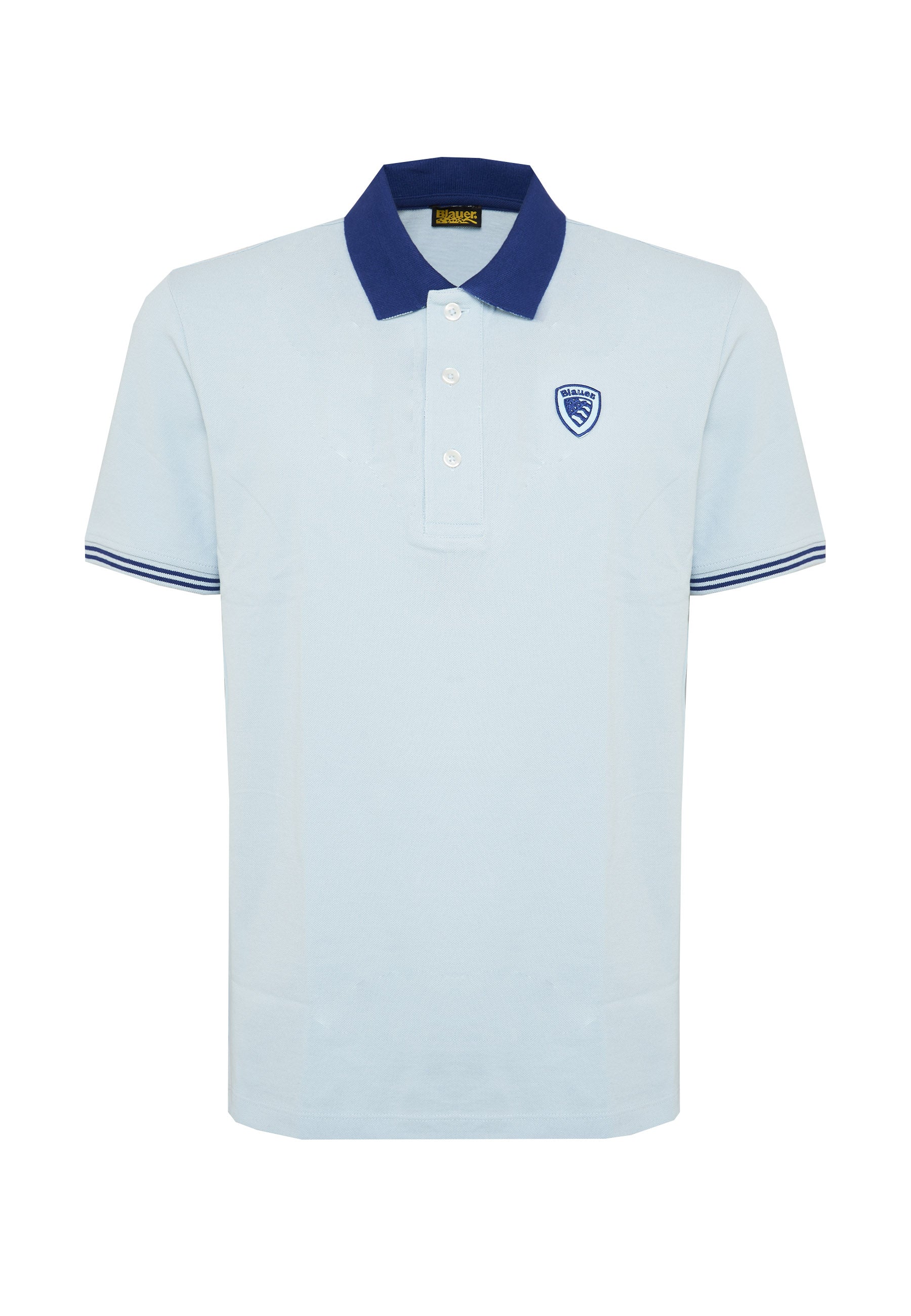 Polo in Piquet Oakland Light Blue