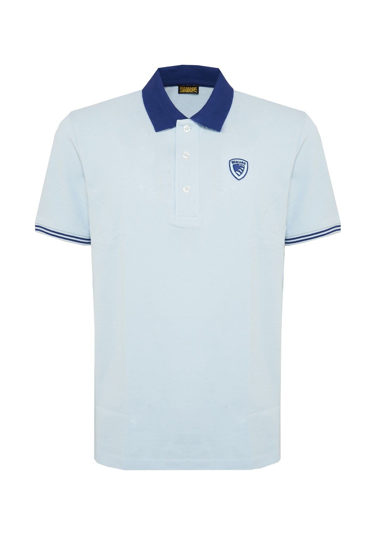 Oakland Light Blue Piqué Polo Shirt