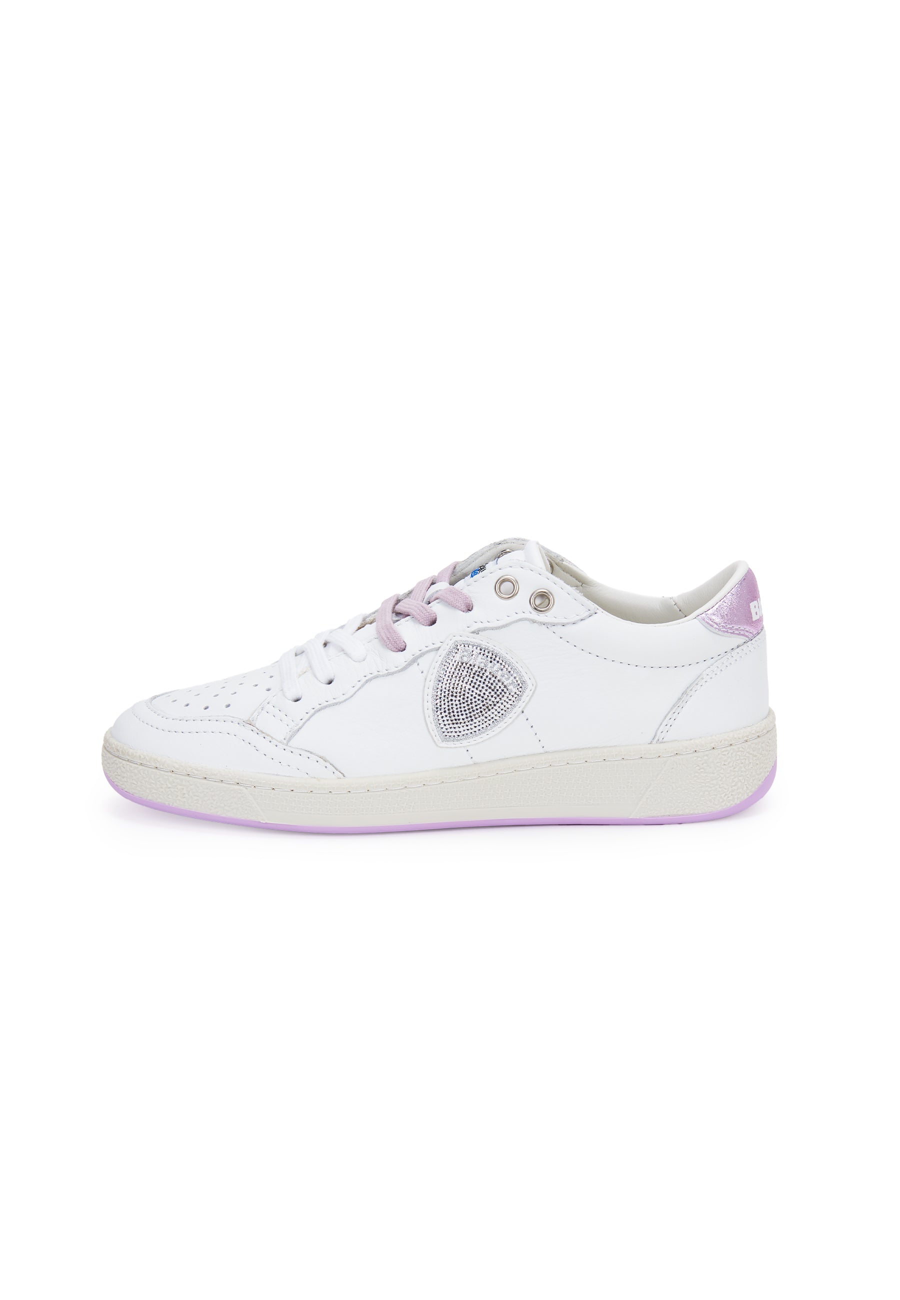Sneaker Olympia White Glitter