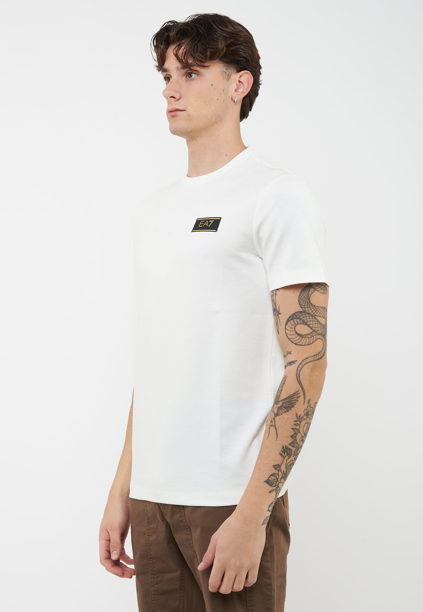 T-shirt girocollo Premium Label in misto viscosa stretch Sugar Swizzle