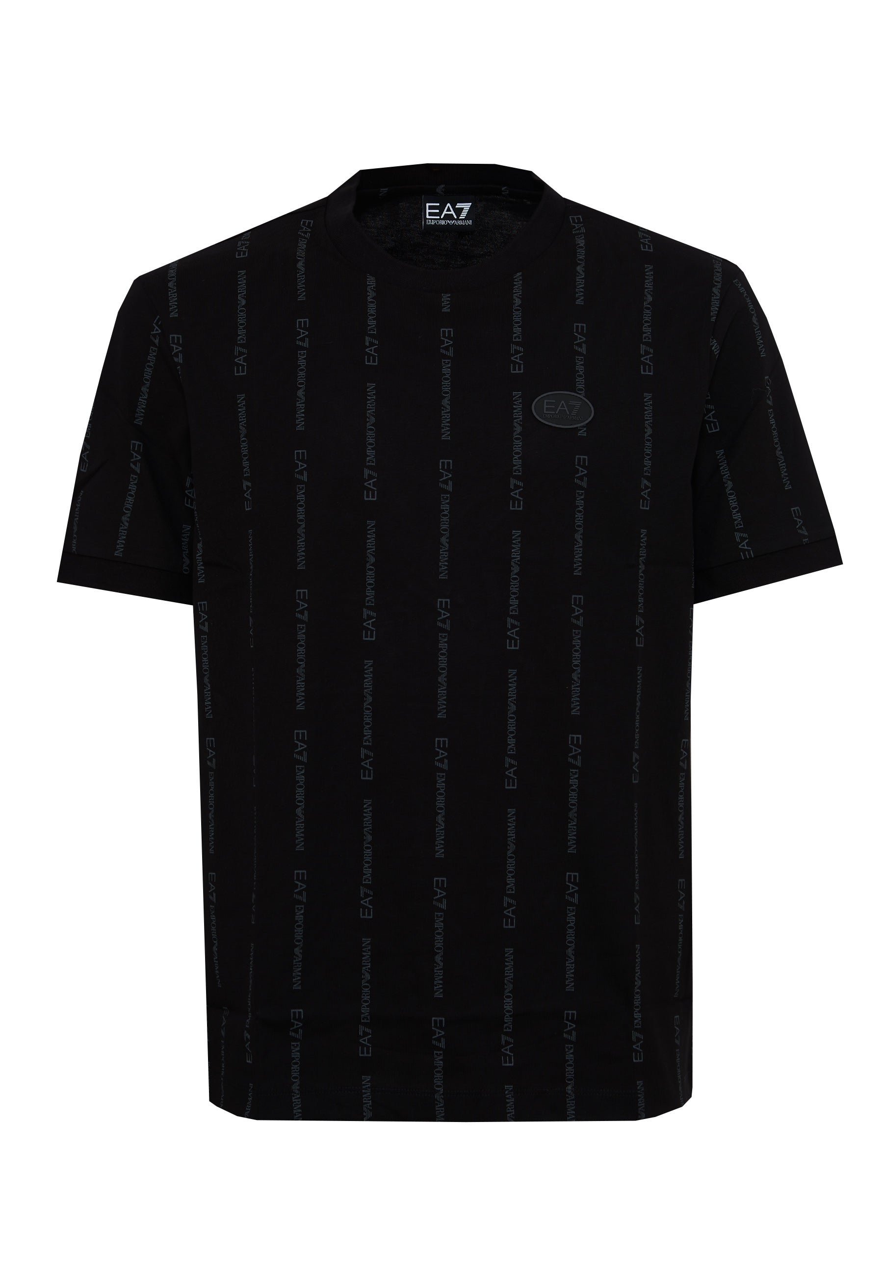 T-shirt Graphic Series in misto cotone Black