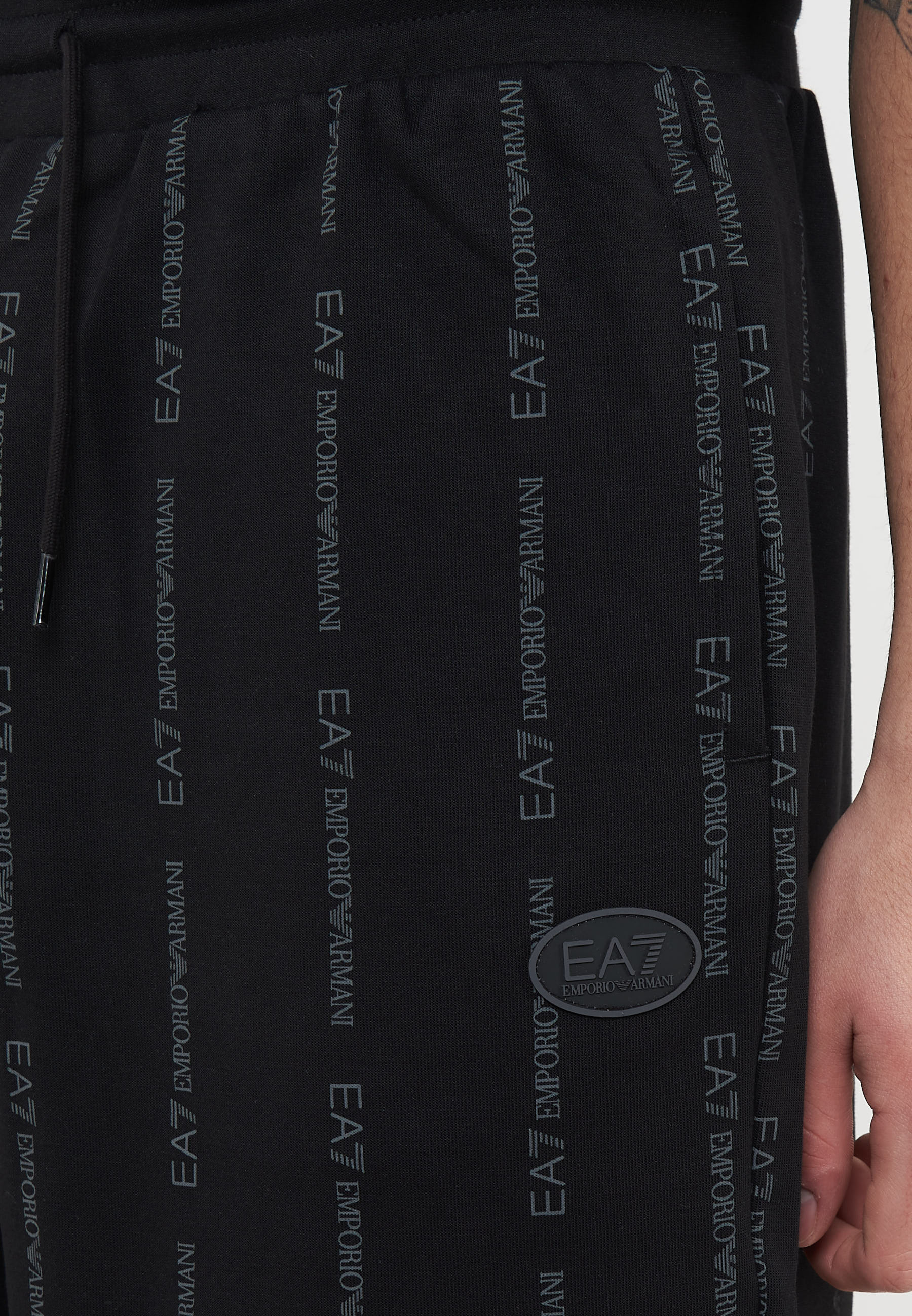 Bermuda Graphic Series in misto cotone Black