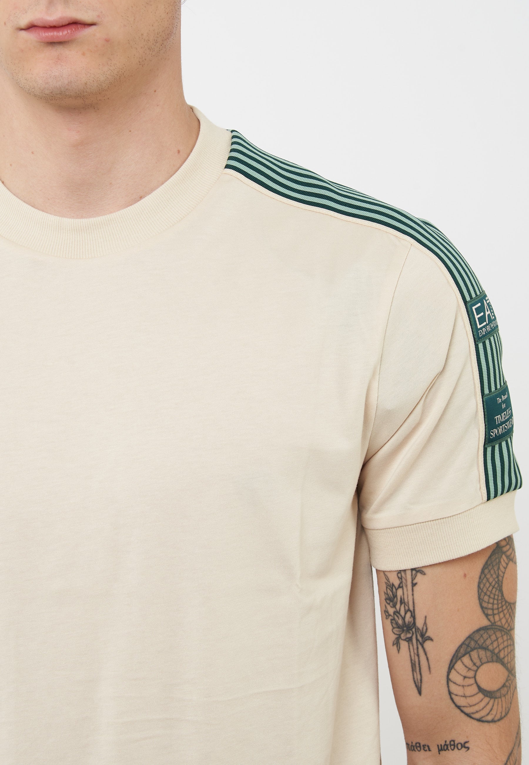T-shirt Logo Series Boy in cotone Fog