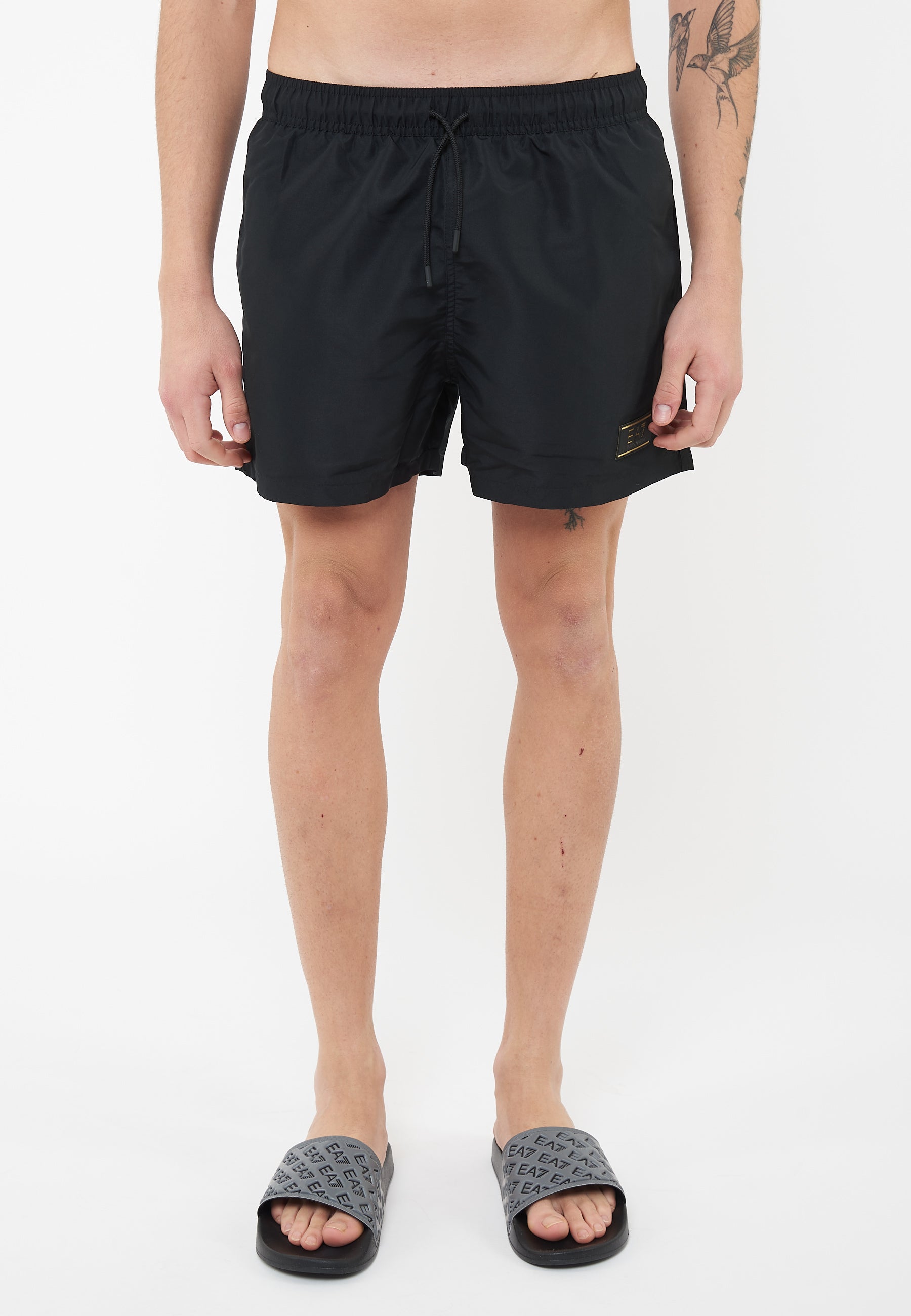 Costume Da Bagno Con Logo Black
