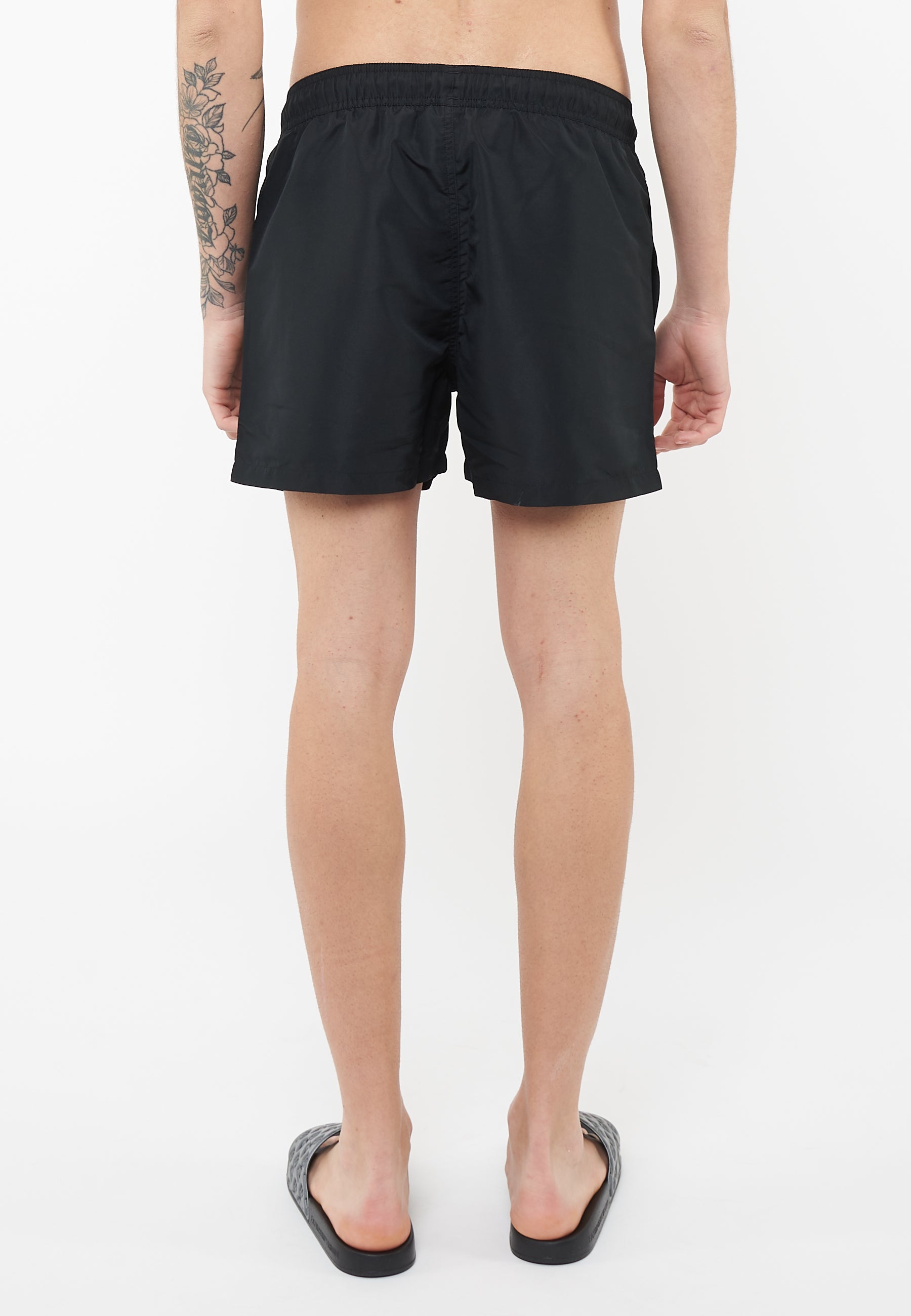 Costume Da Bagno Con Logo Black
