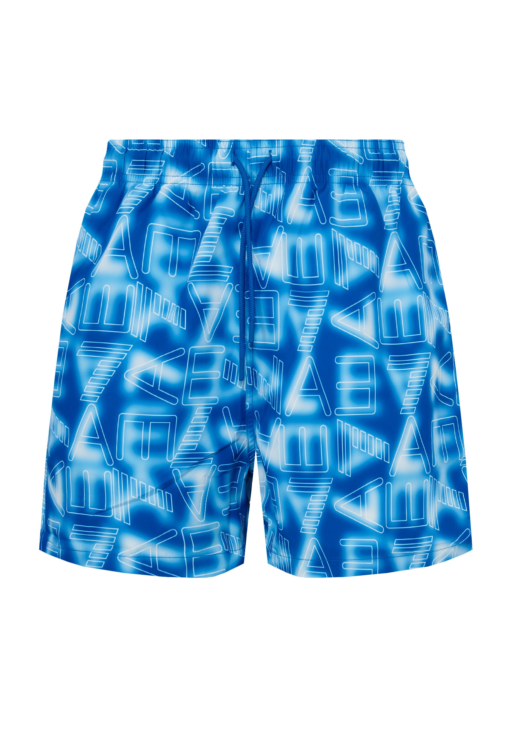 Costume boxer Graphic Series con stampa logo ASV Turkish Sea White