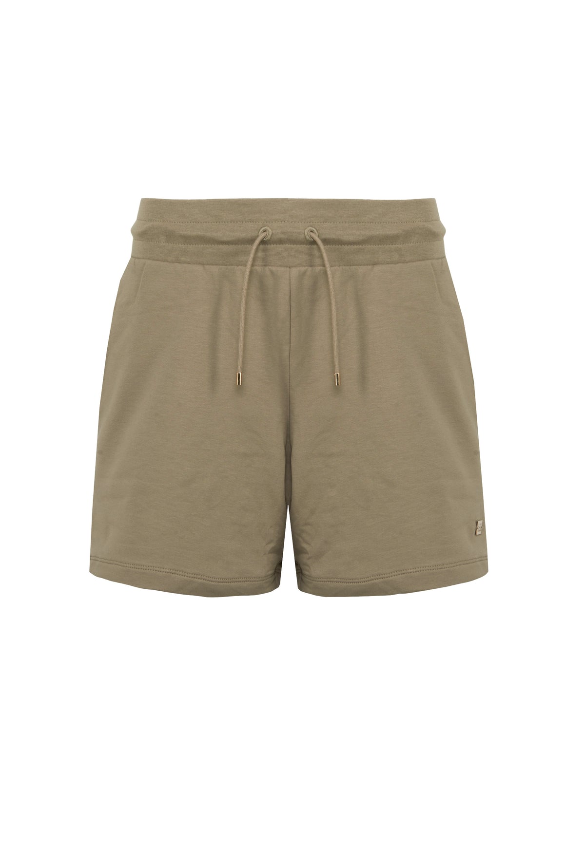 Core Lady Roasted Cashew Drawstring Fleece Shorts