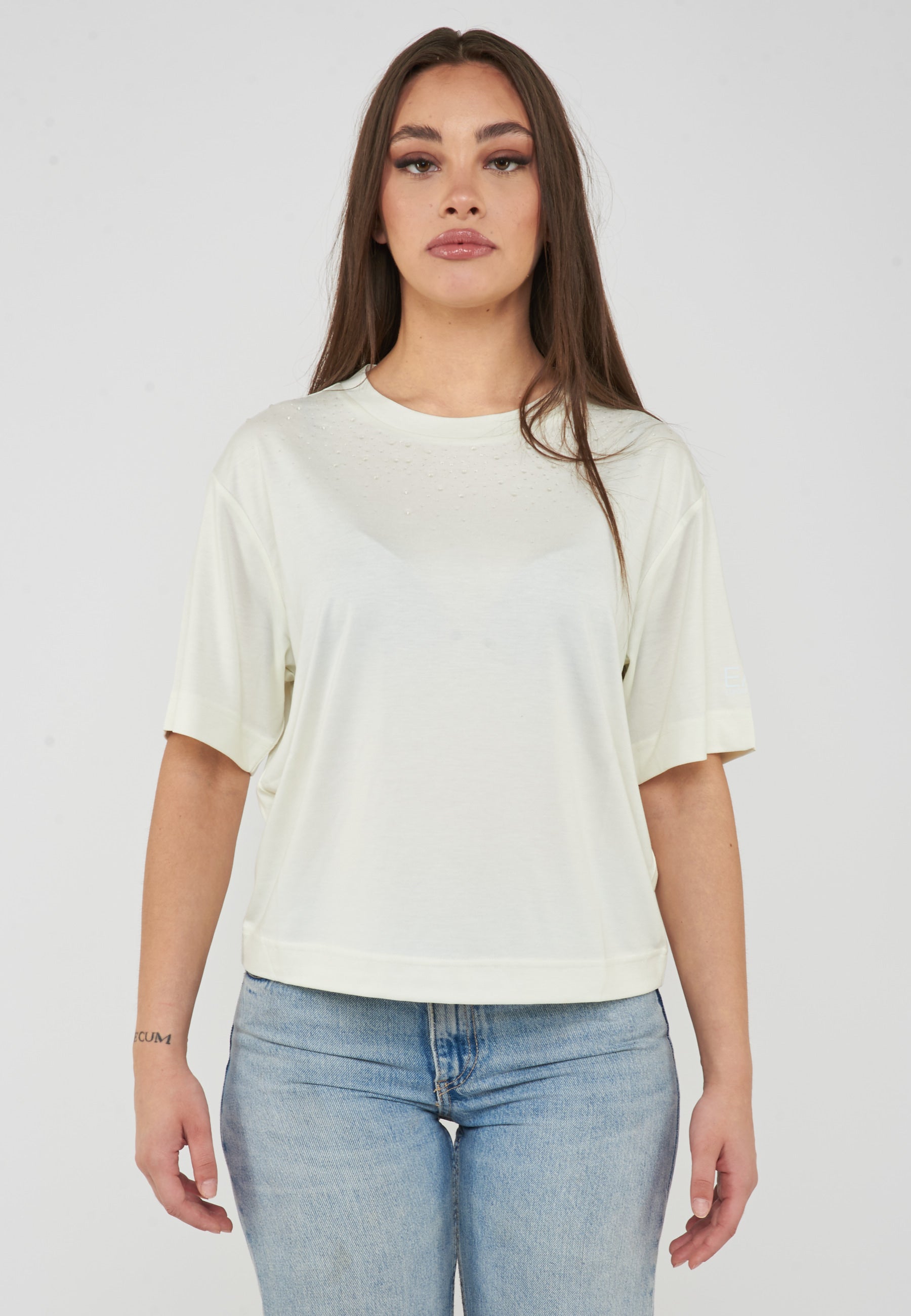 T-shirt Precious in misto viscosa Mistic