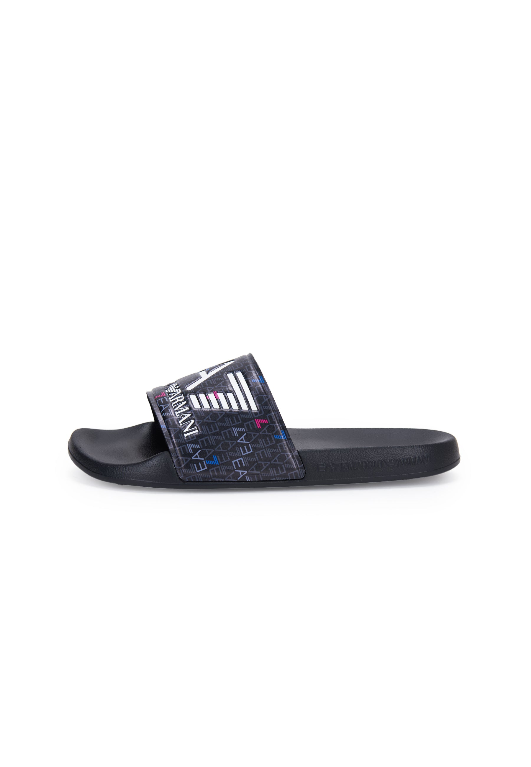 Slides Con Logo Fog Black Smokead Pearl