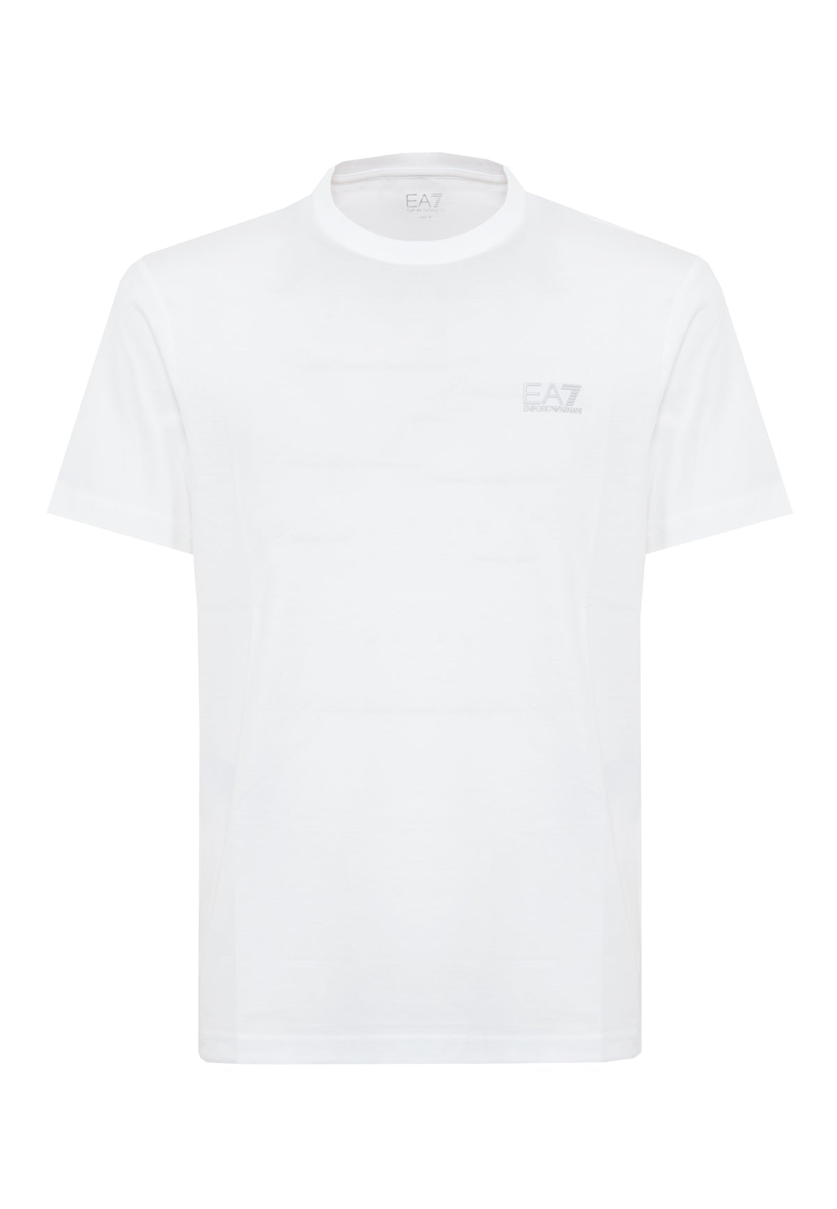 T-shirt Core Identity in cotone Pima White