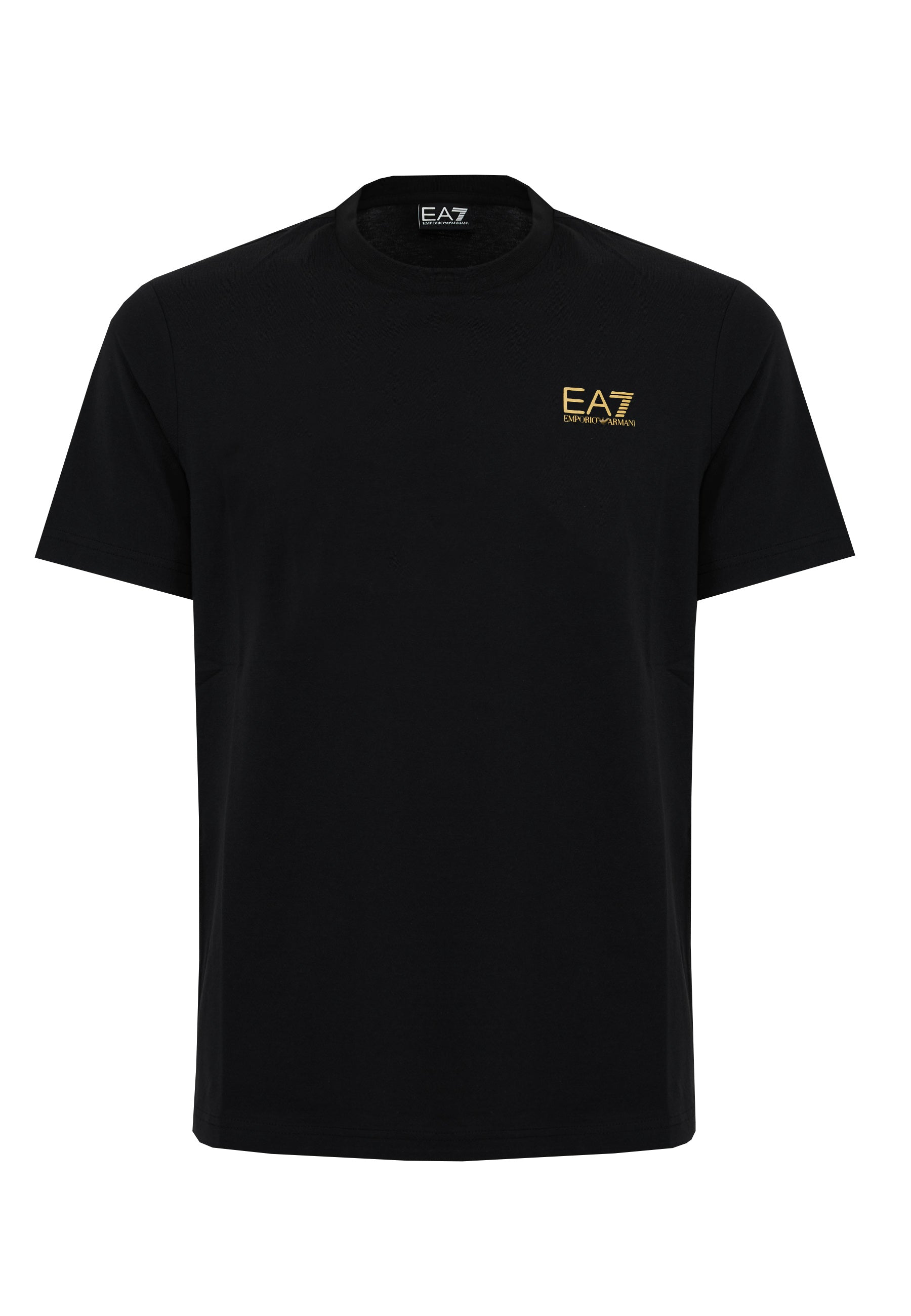 T-shirt Core Identity in cotone Pima Black