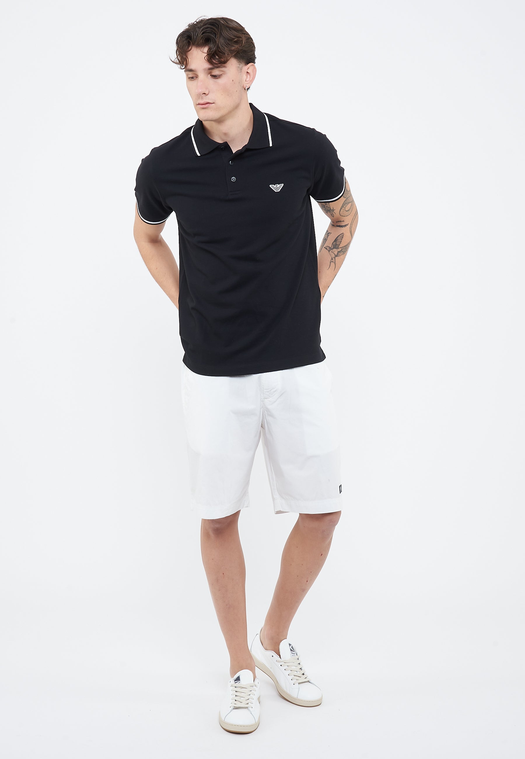 Bermuda Emporio Armani Swimwear White