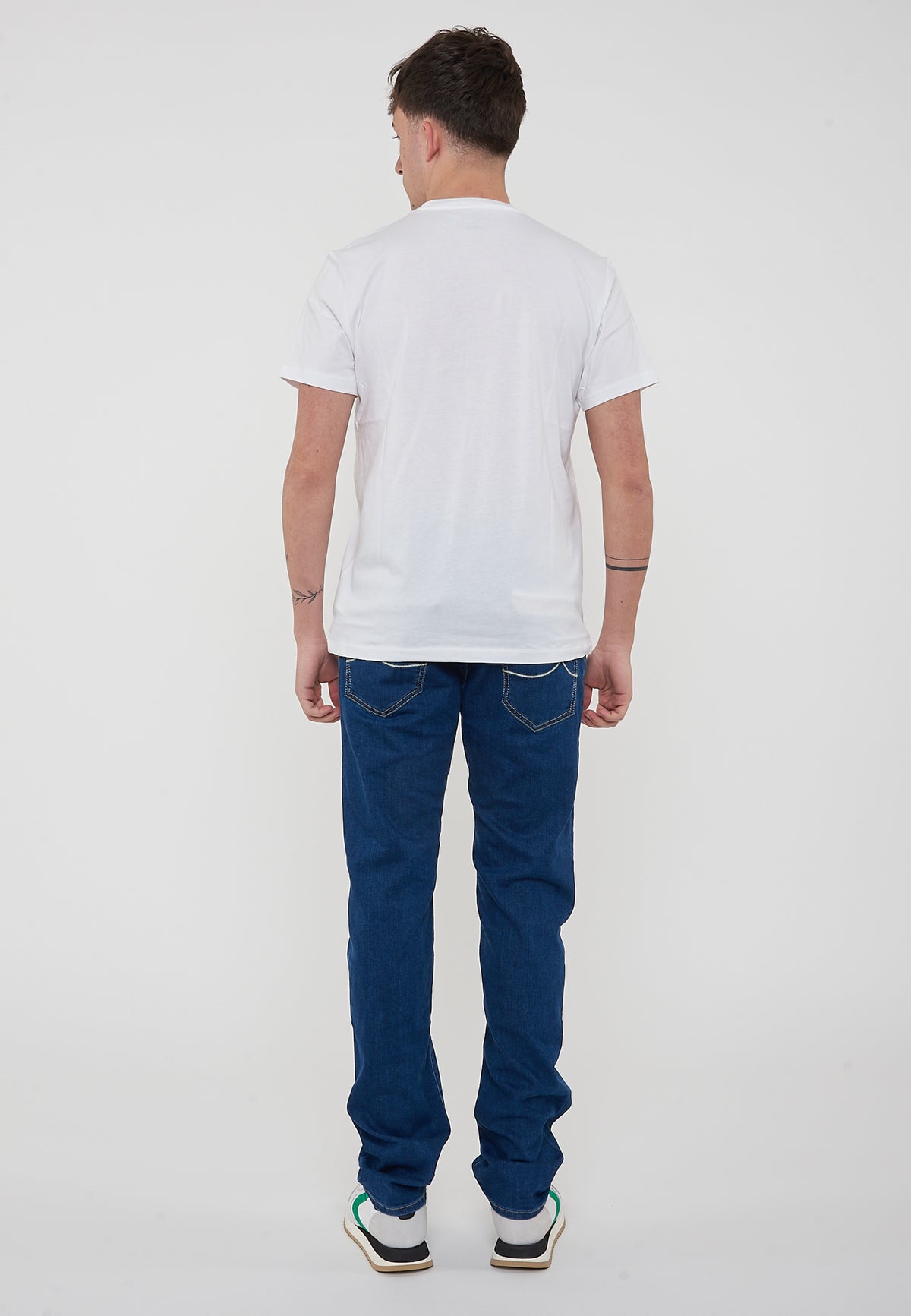 T-Shirt In Jersey di Cotone White