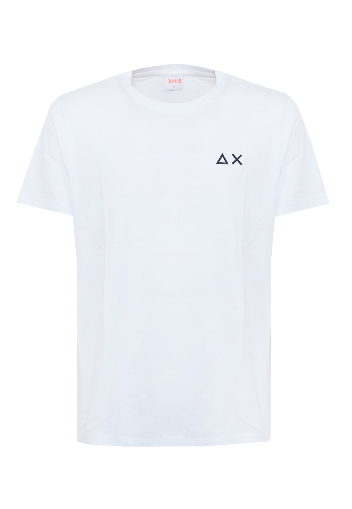 Sun68 logo t-shirt in white cotton