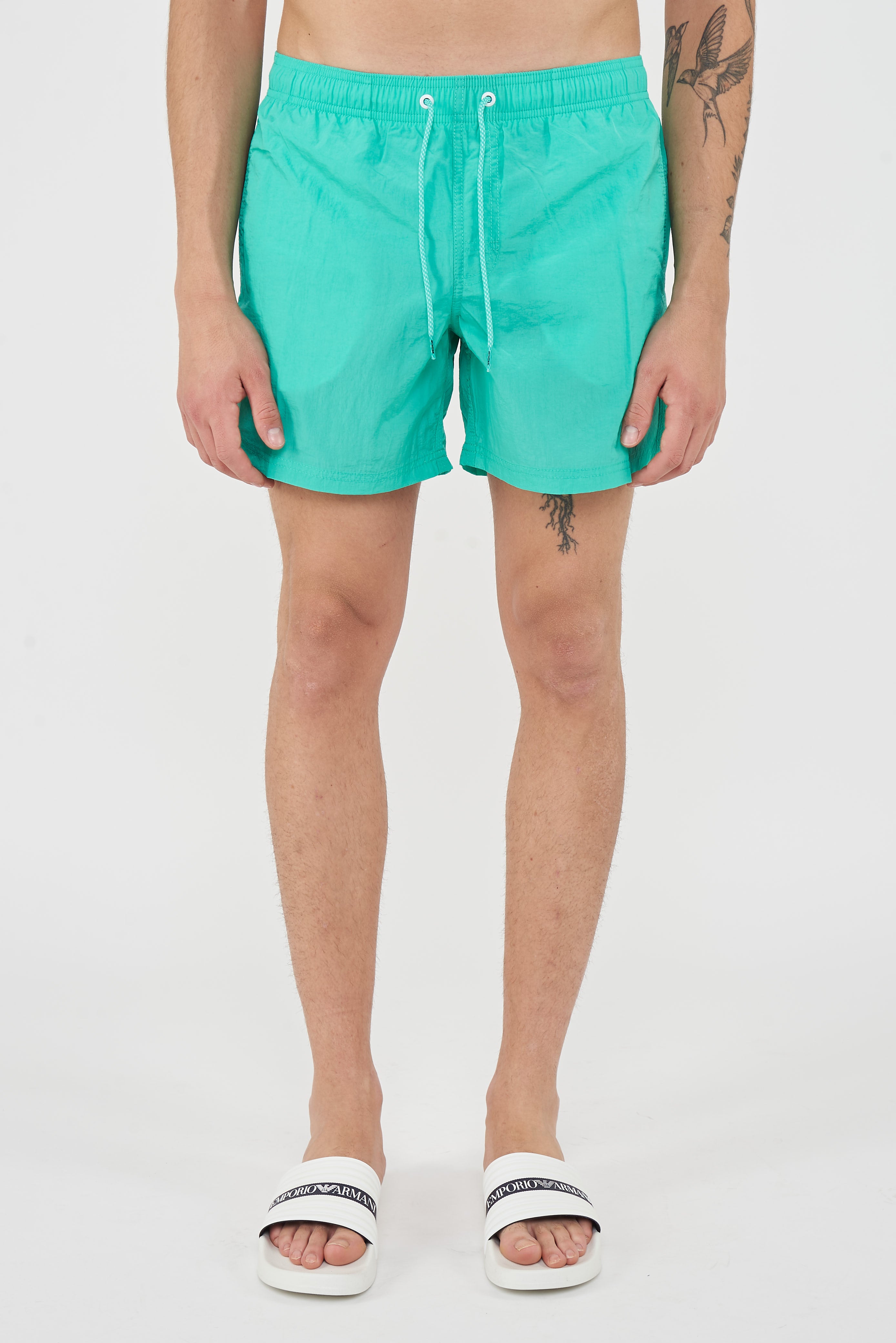 Costume Da Bagno Uomo Corto Vita Elasticata Nephrite
