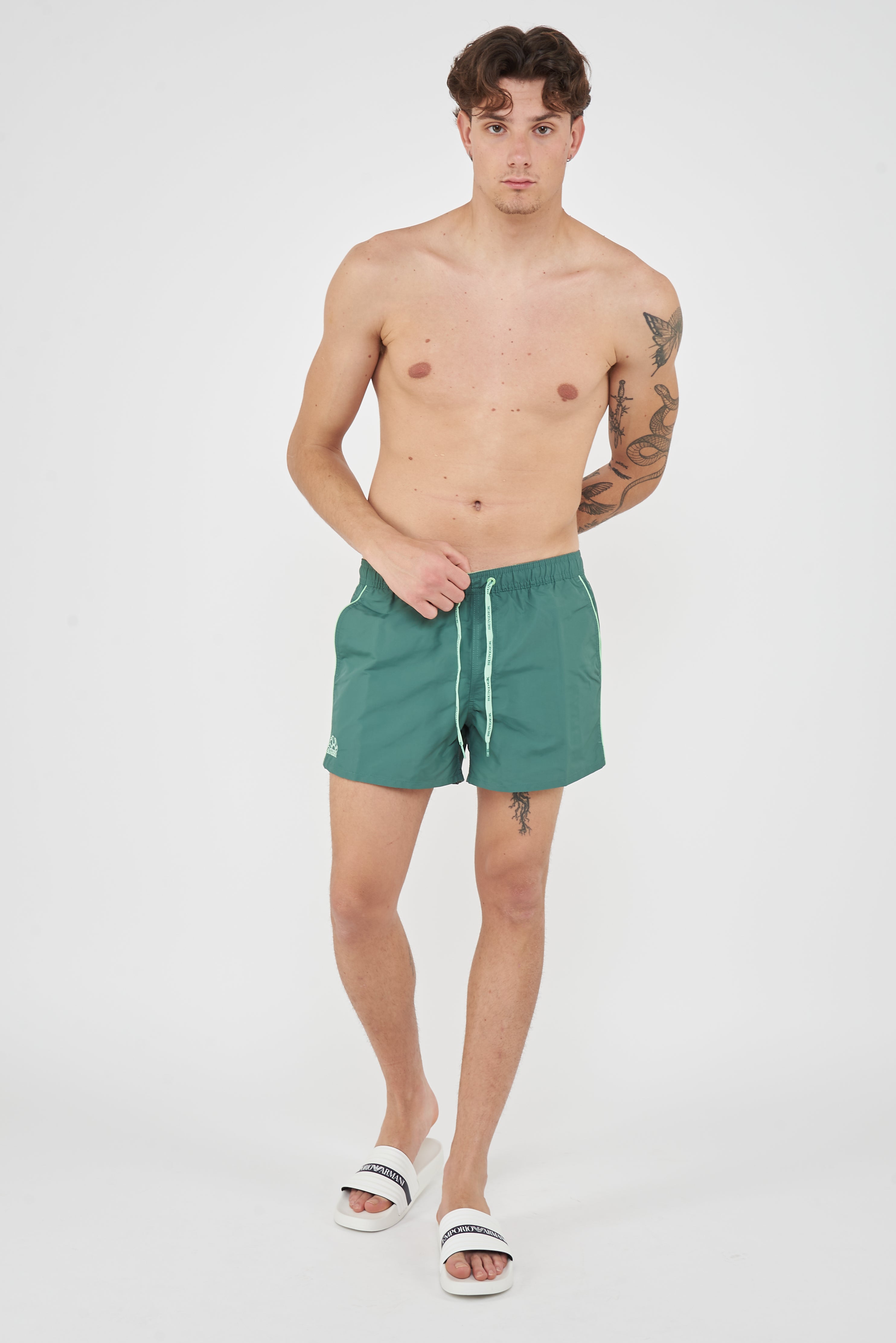 Costume Da Bagno Corto Coltrane Camo Green 02